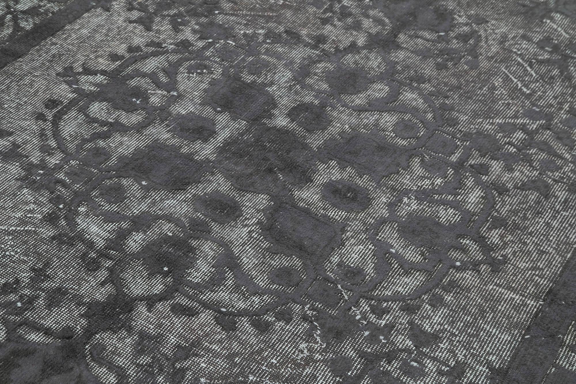 6 x 9 Grey Over Dyed Rug - 1074