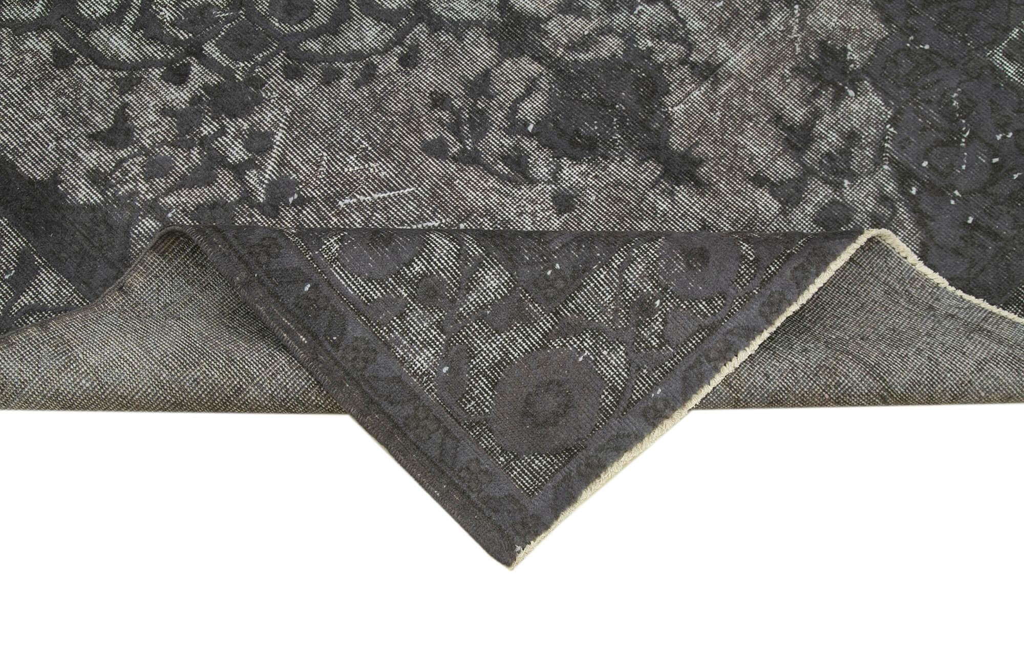 6 x 9 Grey Over Dyed Rug - 1074