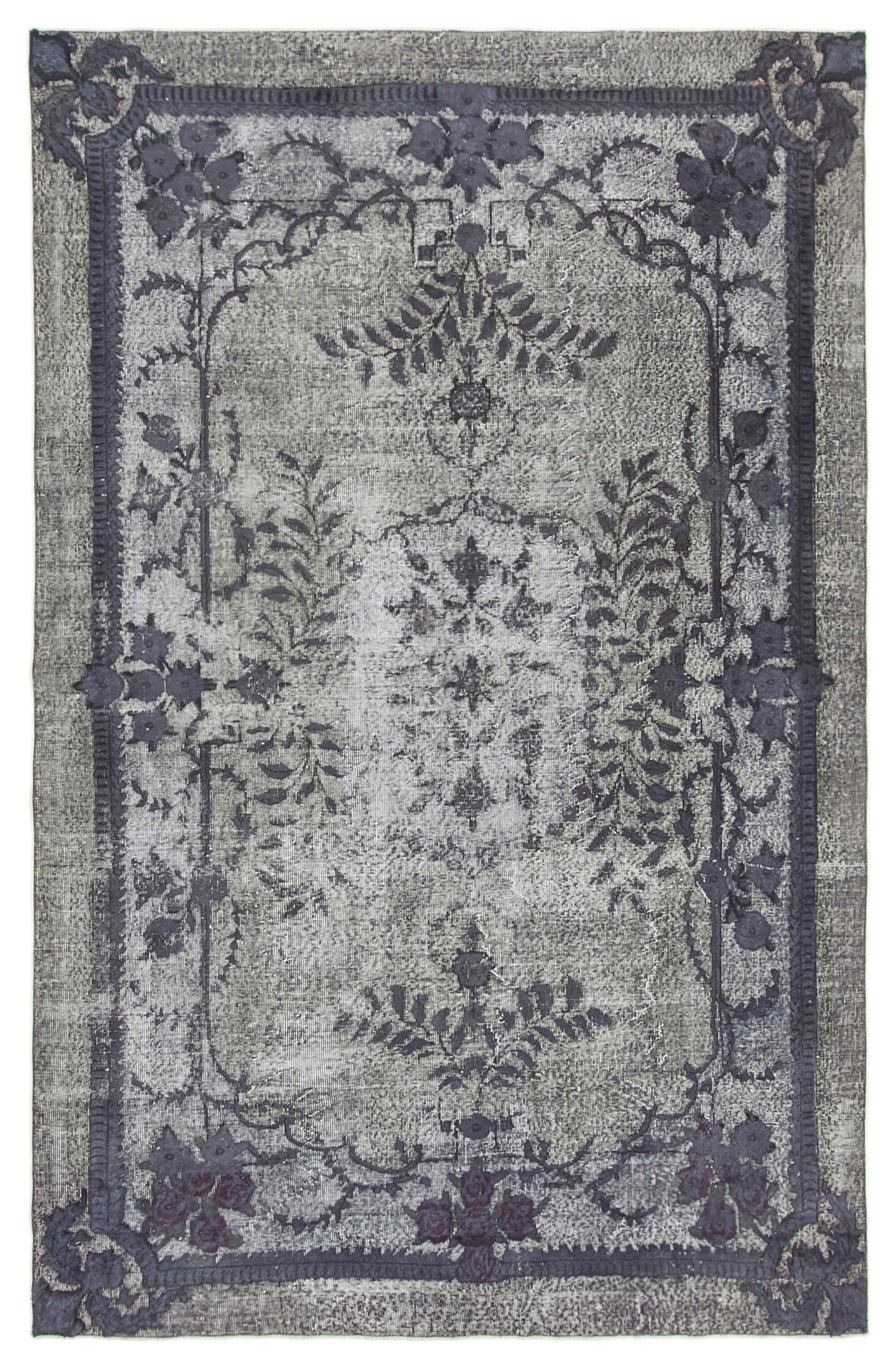 7 x 10 Grey Over Dyed Rug - 1082