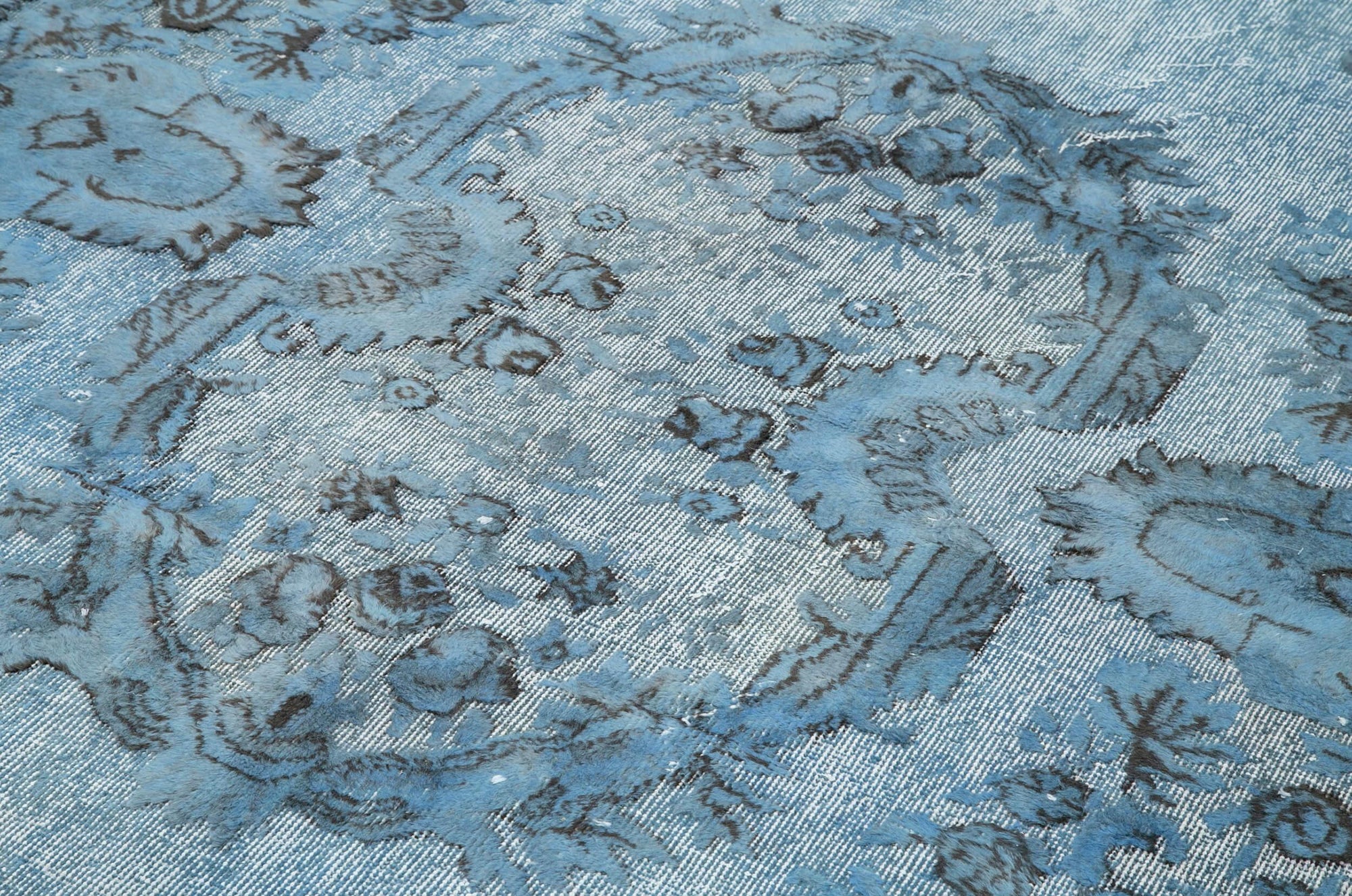 6 x 10 Blue Over Dyed Rug - 1098