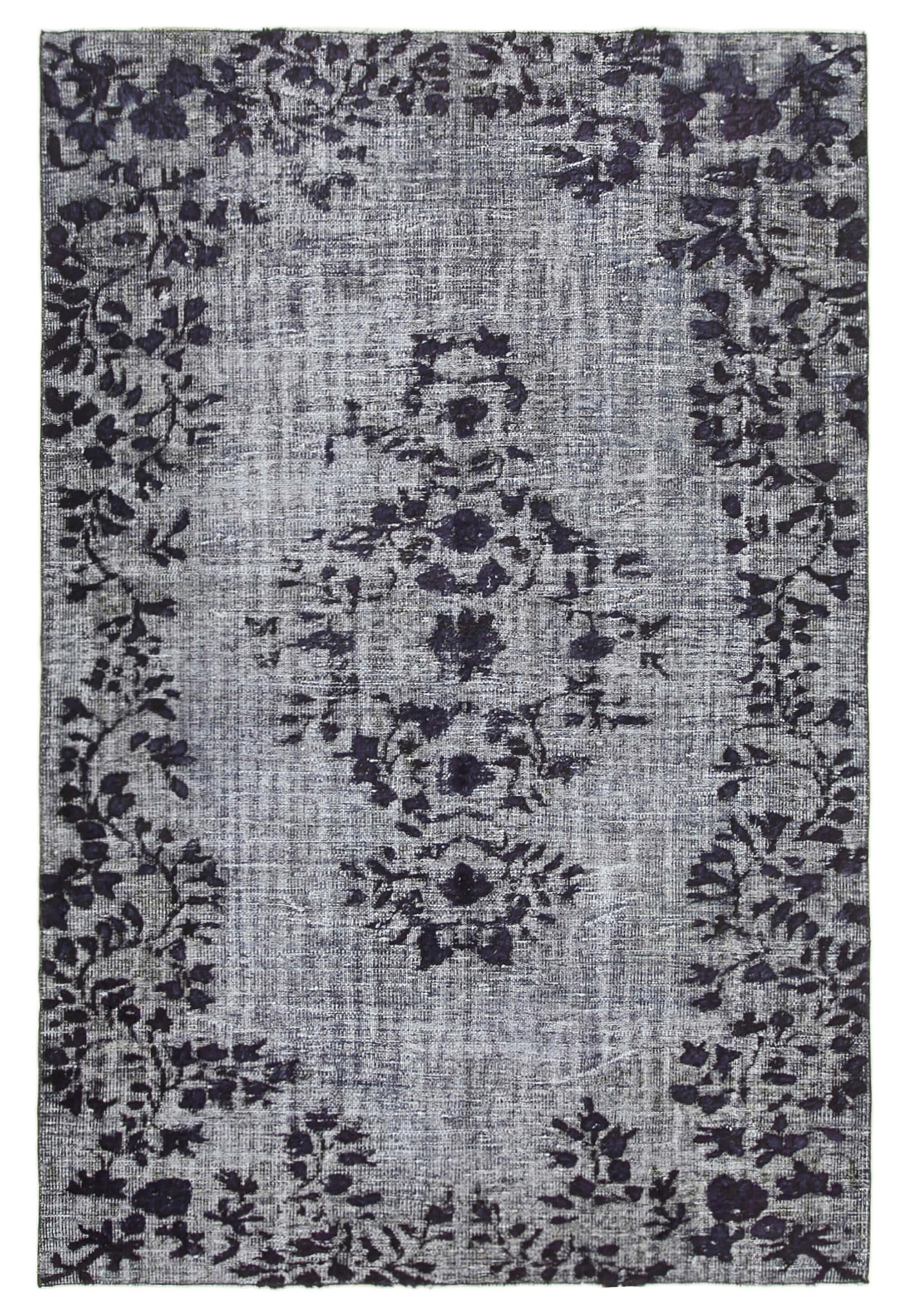 6 x 9 Grey Over Dyed Rug - 1103