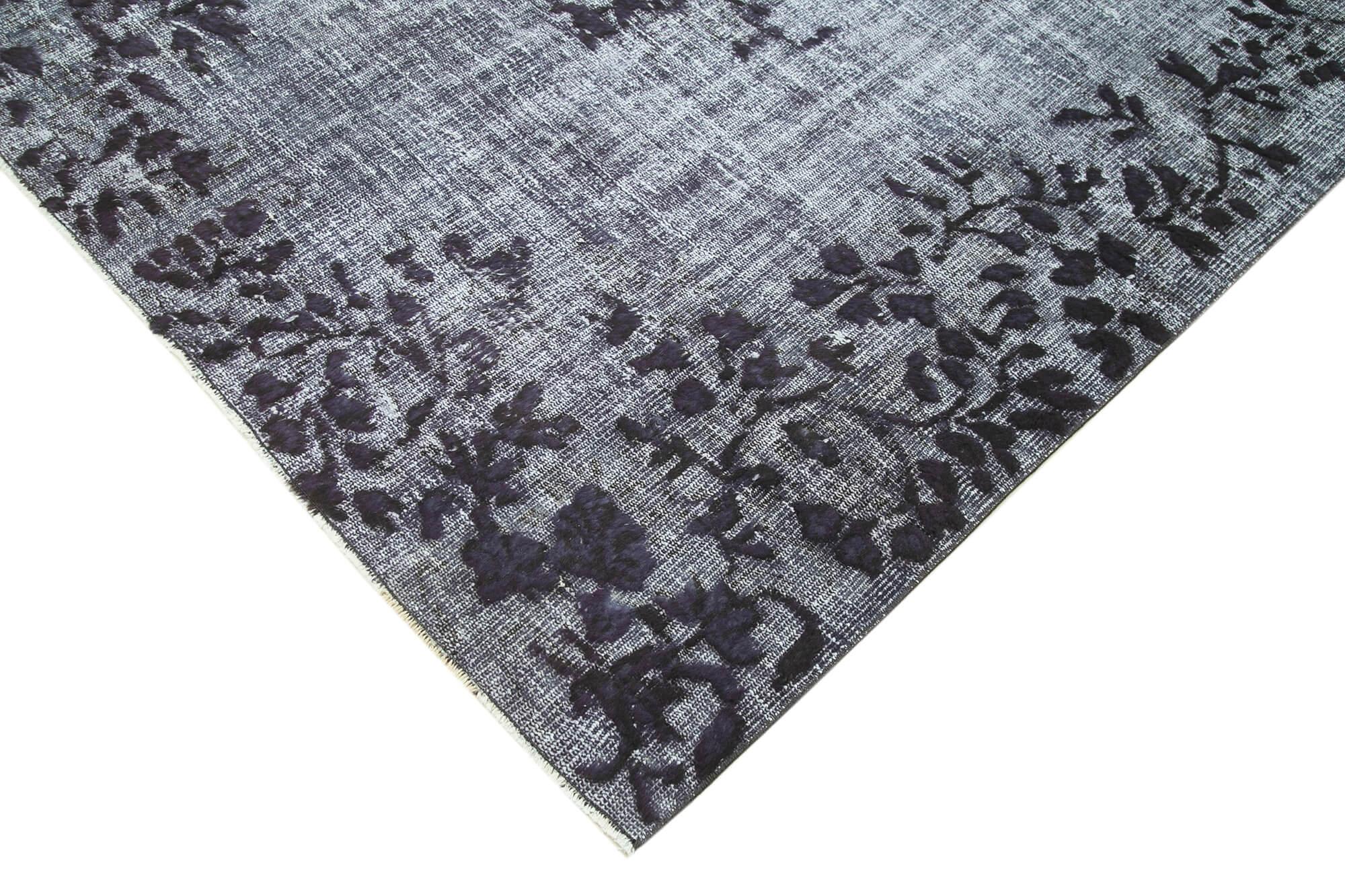 6 x 9 Grey Over Dyed Rug - 1103