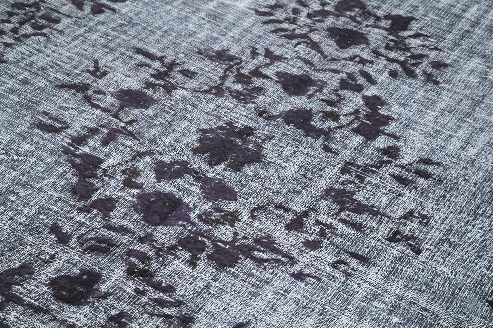 6 x 9 Grey Over Dyed Rug - 1103