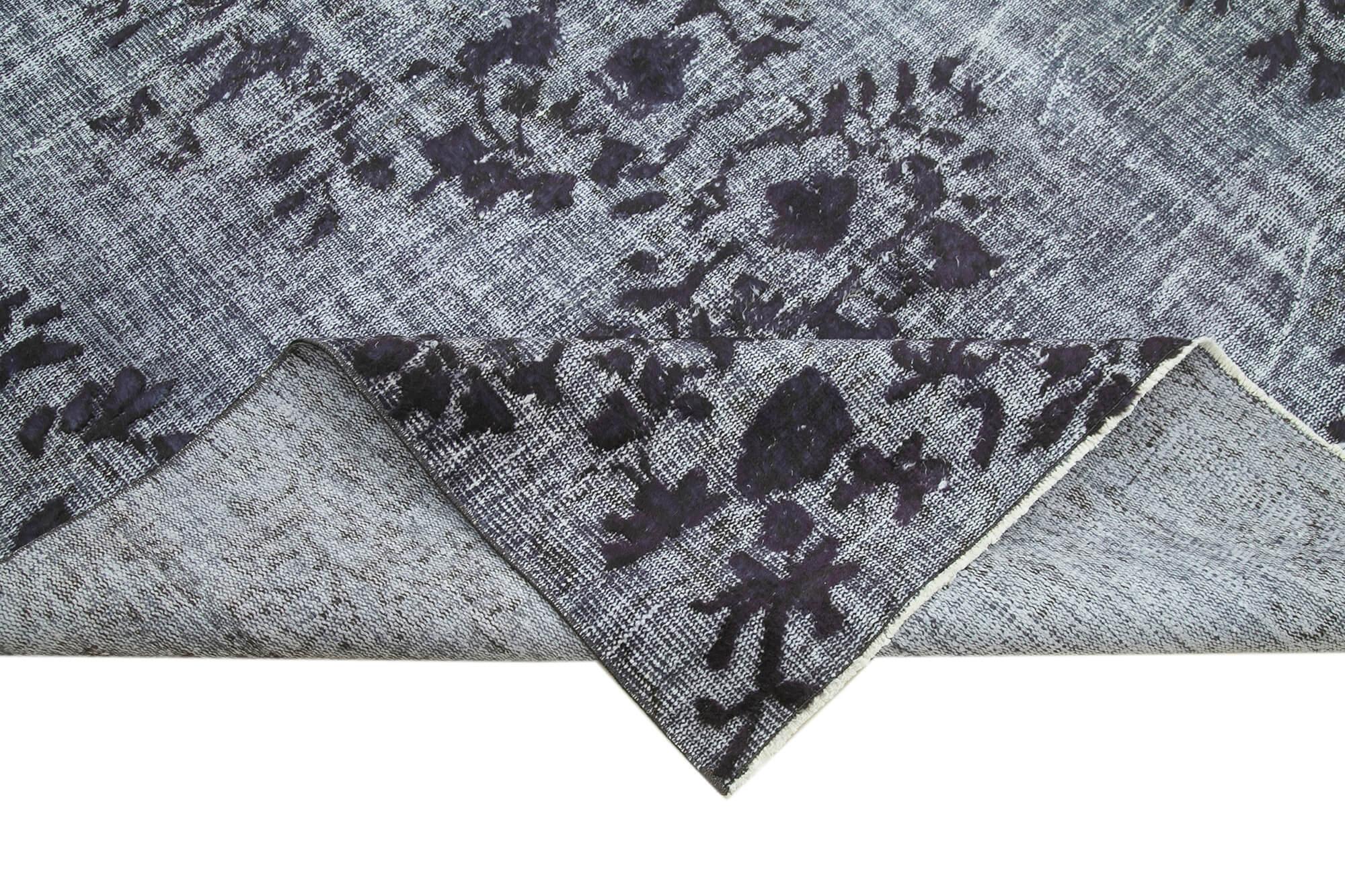 6 x 9 Grey Over Dyed Rug - 1103