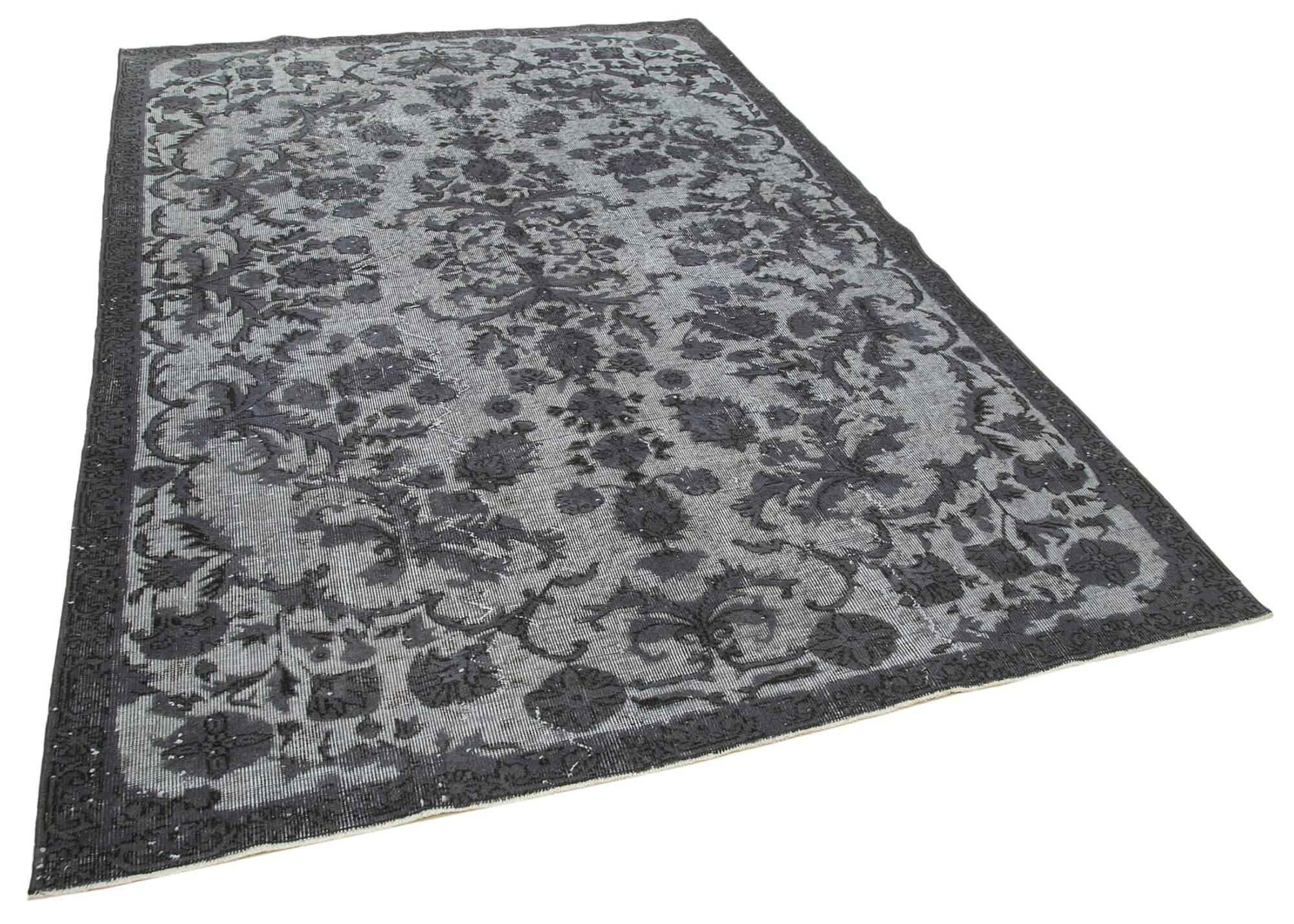 (6 x 9) Grey Over Dyed Rug - 1104