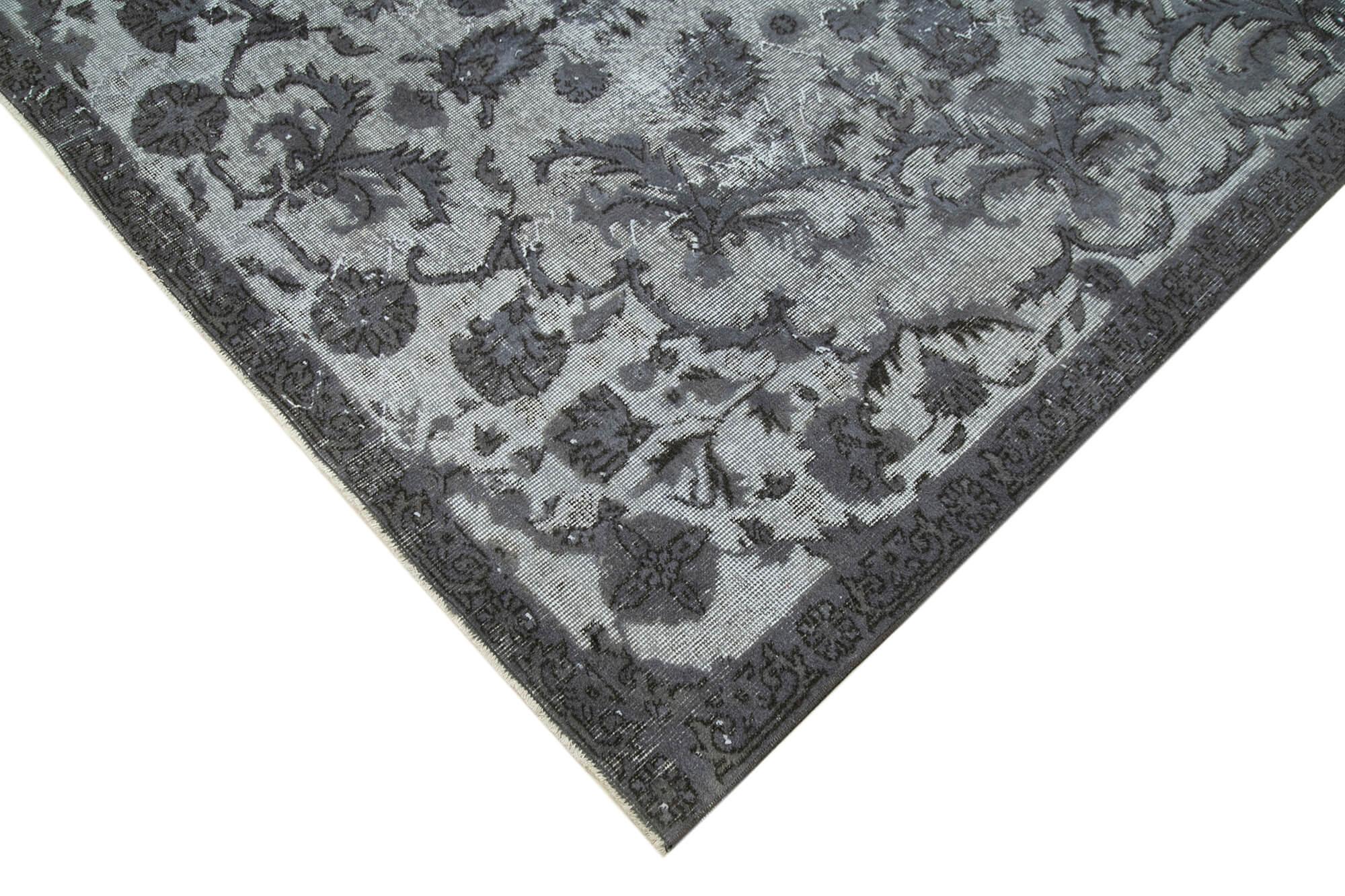 (6 x 9) Grey Over Dyed Rug - 1104