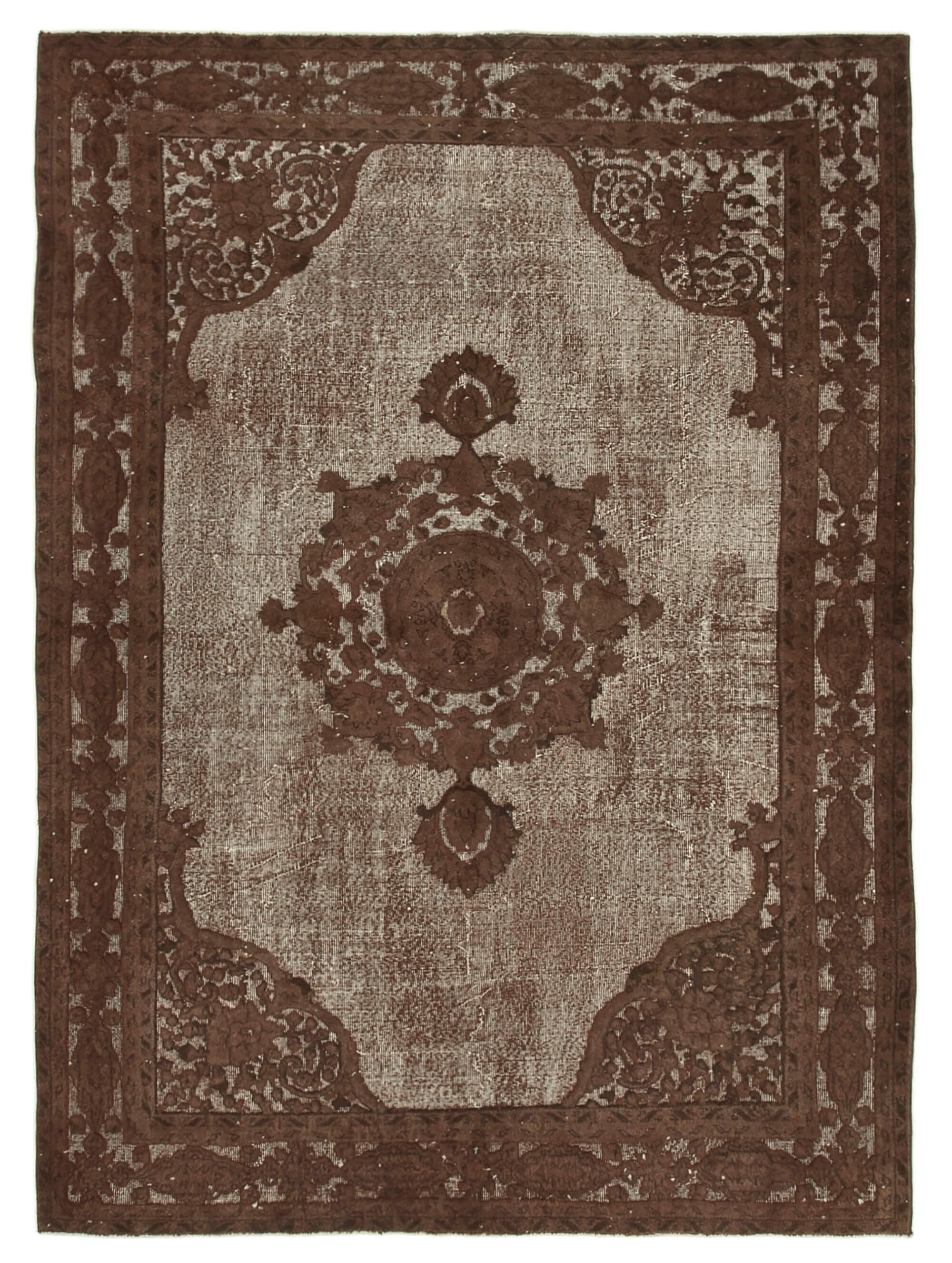 7 x 10 Brown Over Dyed Rug - 1107