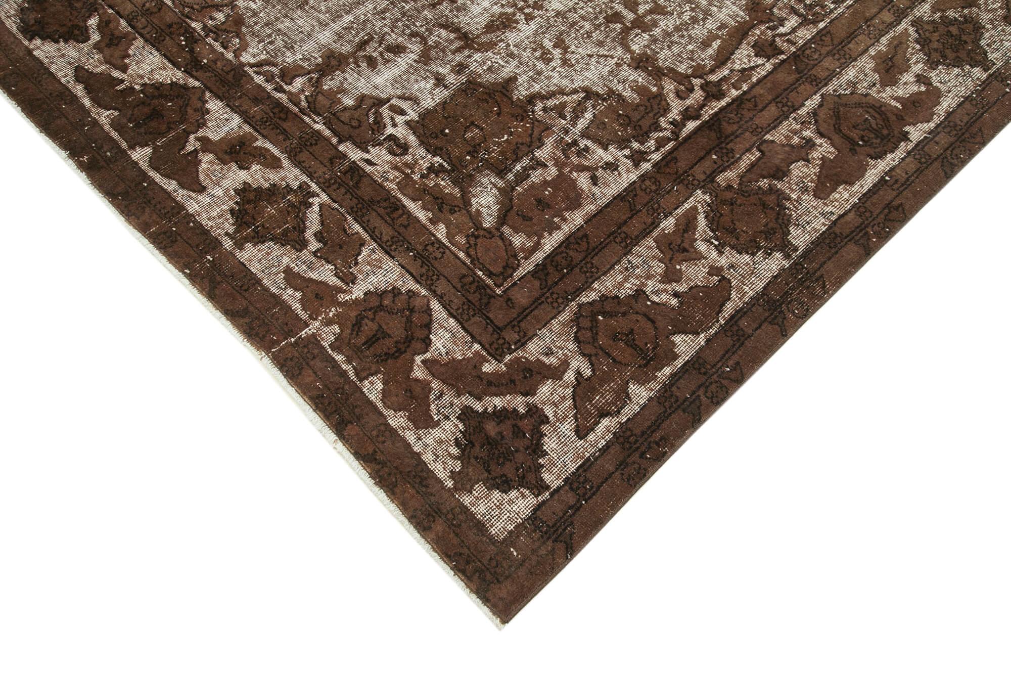 7 x 10 Brown Over Dyed Rug - 1108