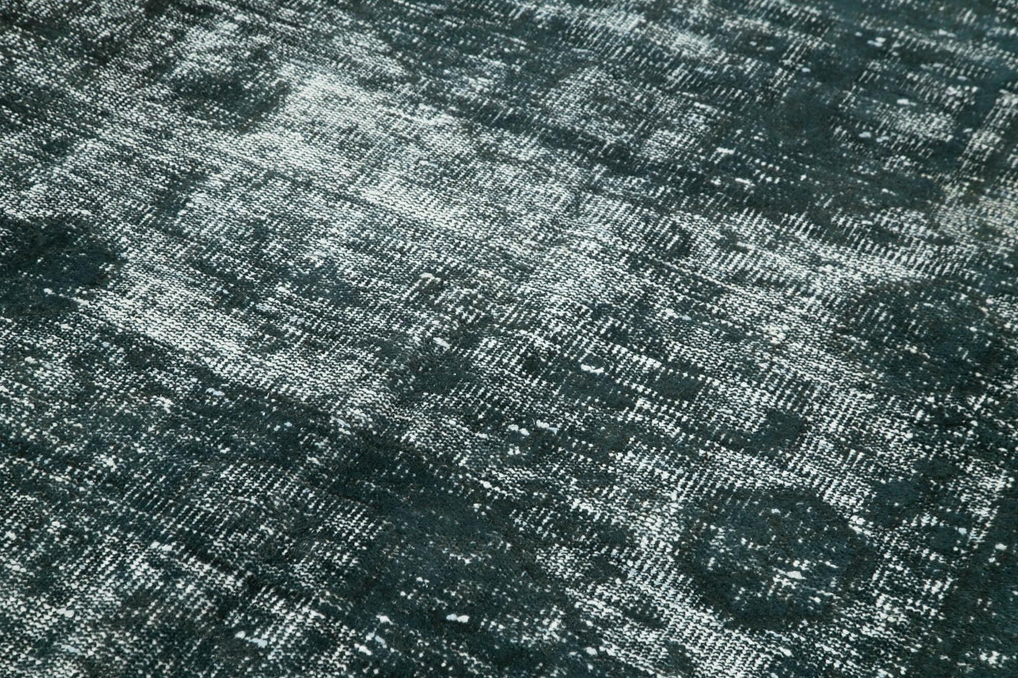 5 x 9 Black Over Dyed Rug - 1113