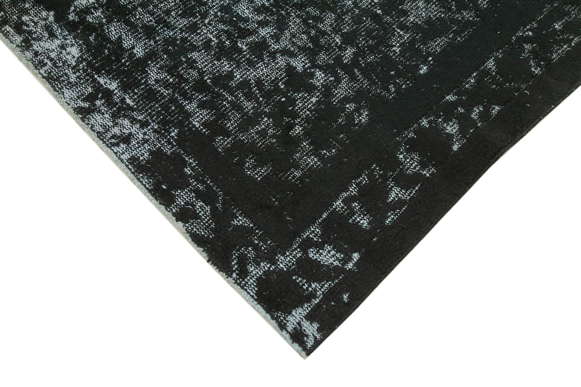 (5 x 8) Black Over Dyed Rug - 1114