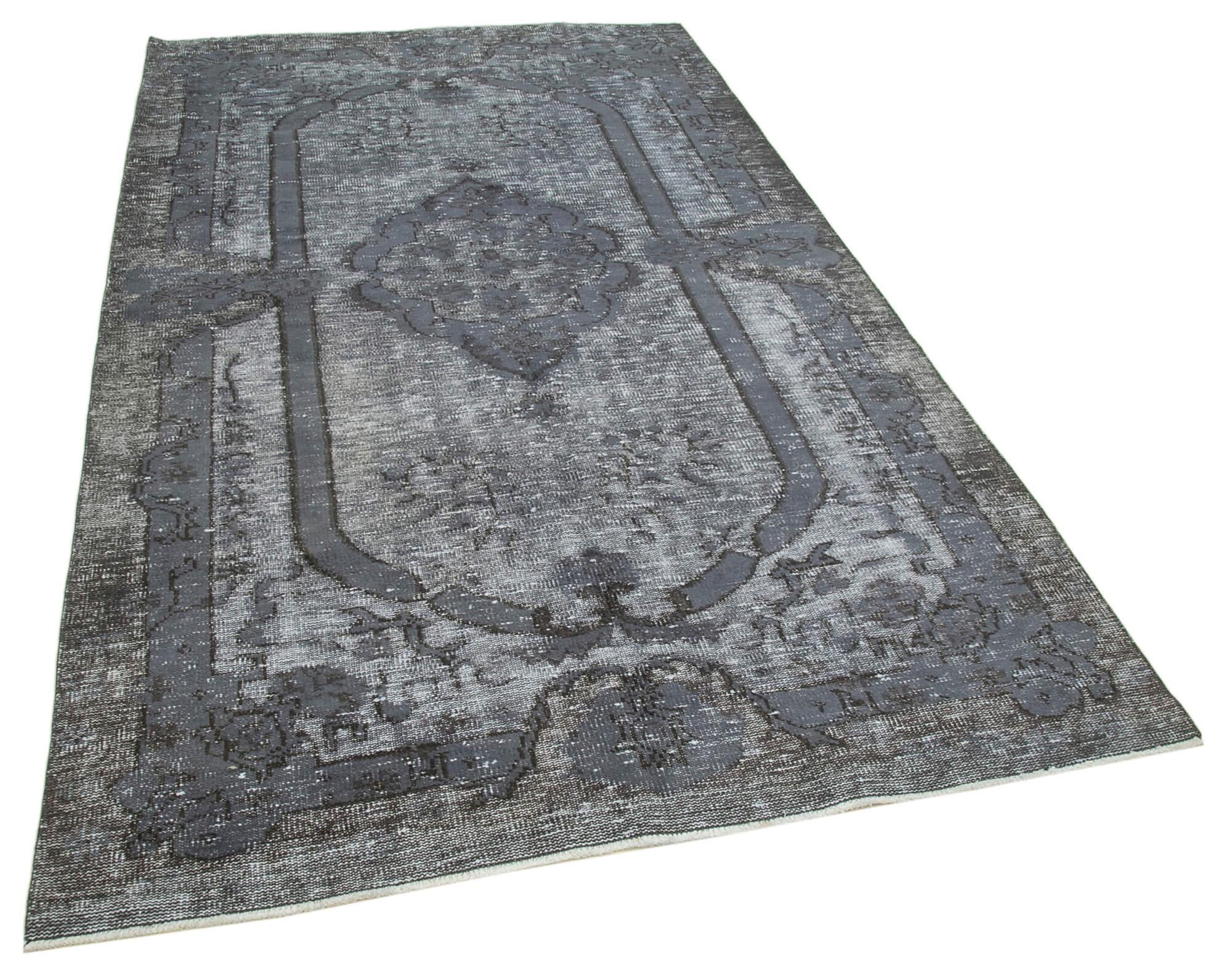 5 x 9 Grey Over Dyed Rug - 1115