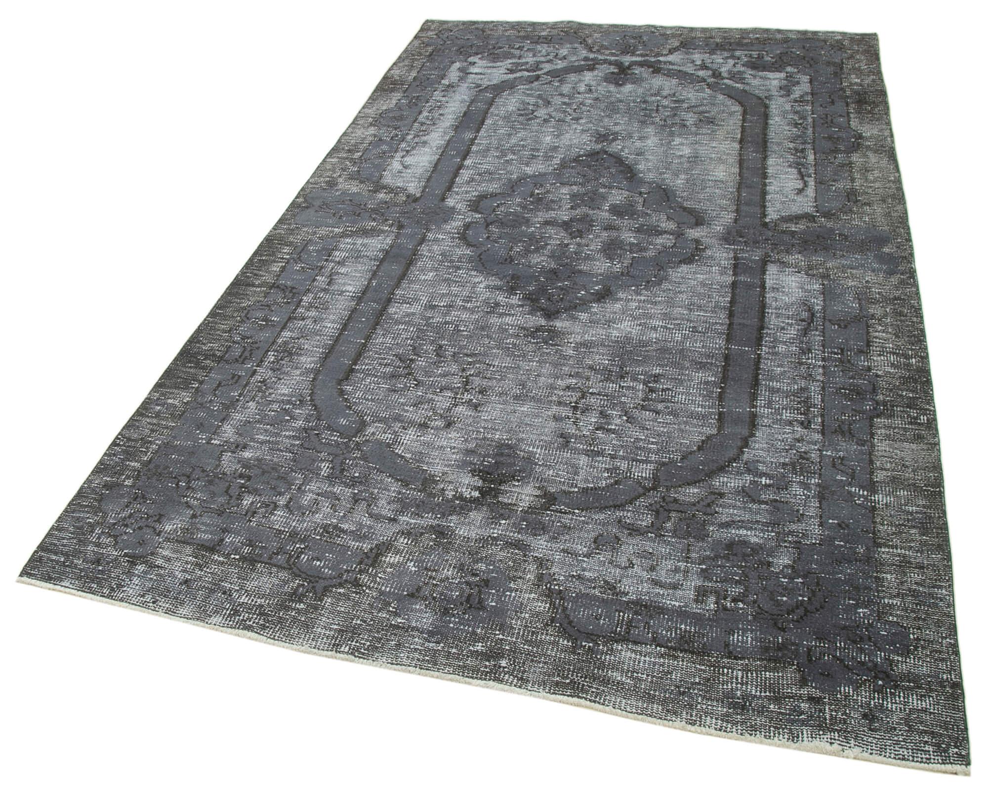 5 x 9 Grey Over Dyed Rug - 1115