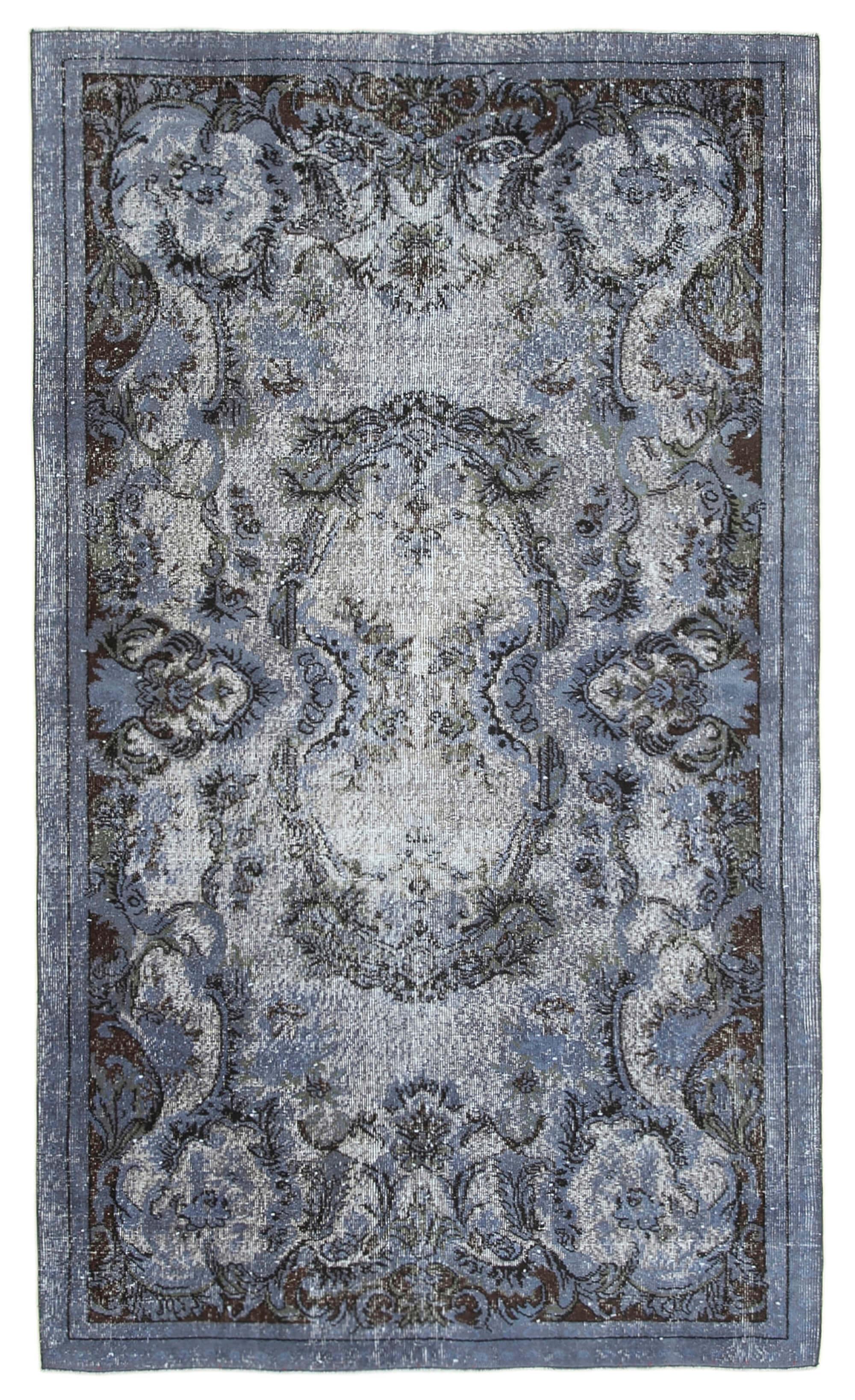 5 x 9 Grey Over Dyed Rug - 1118