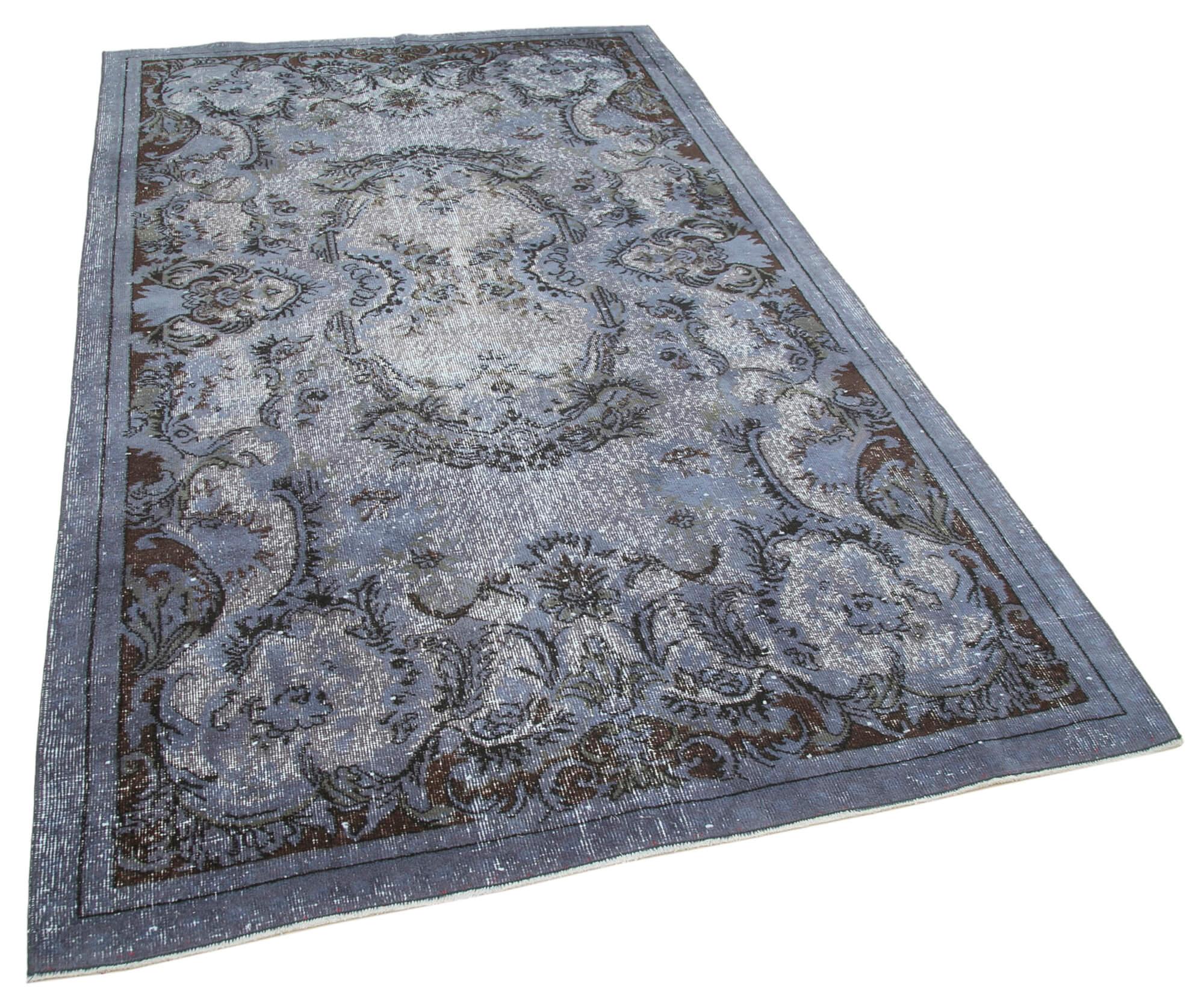 5 x 9 Grey Over Dyed Rug - 1118