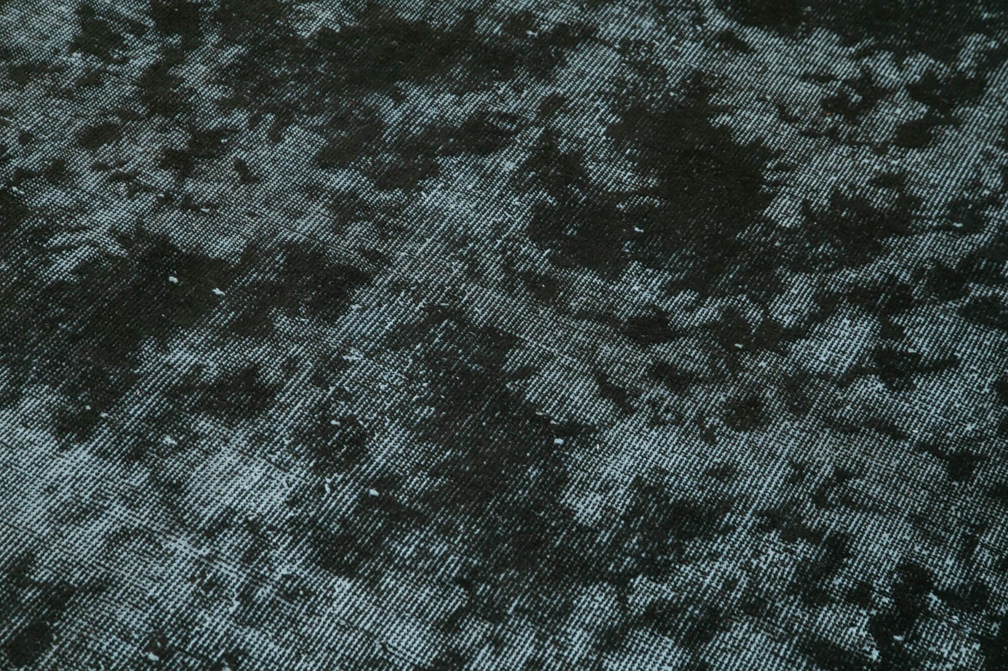 5 x 9 Black Over Dyed Rug - 1119