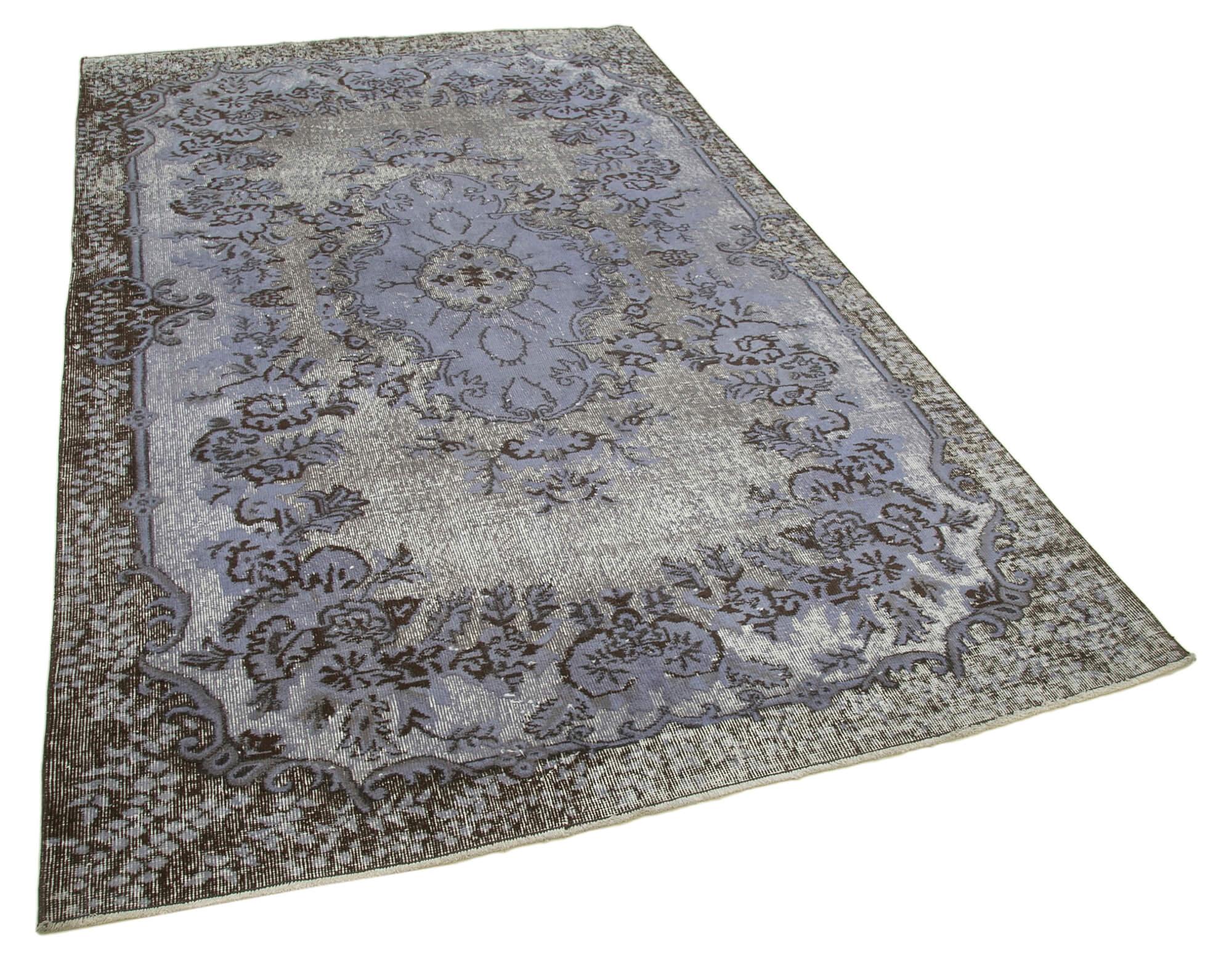 5 x 9 Grey Over Dyed Rug - 1125