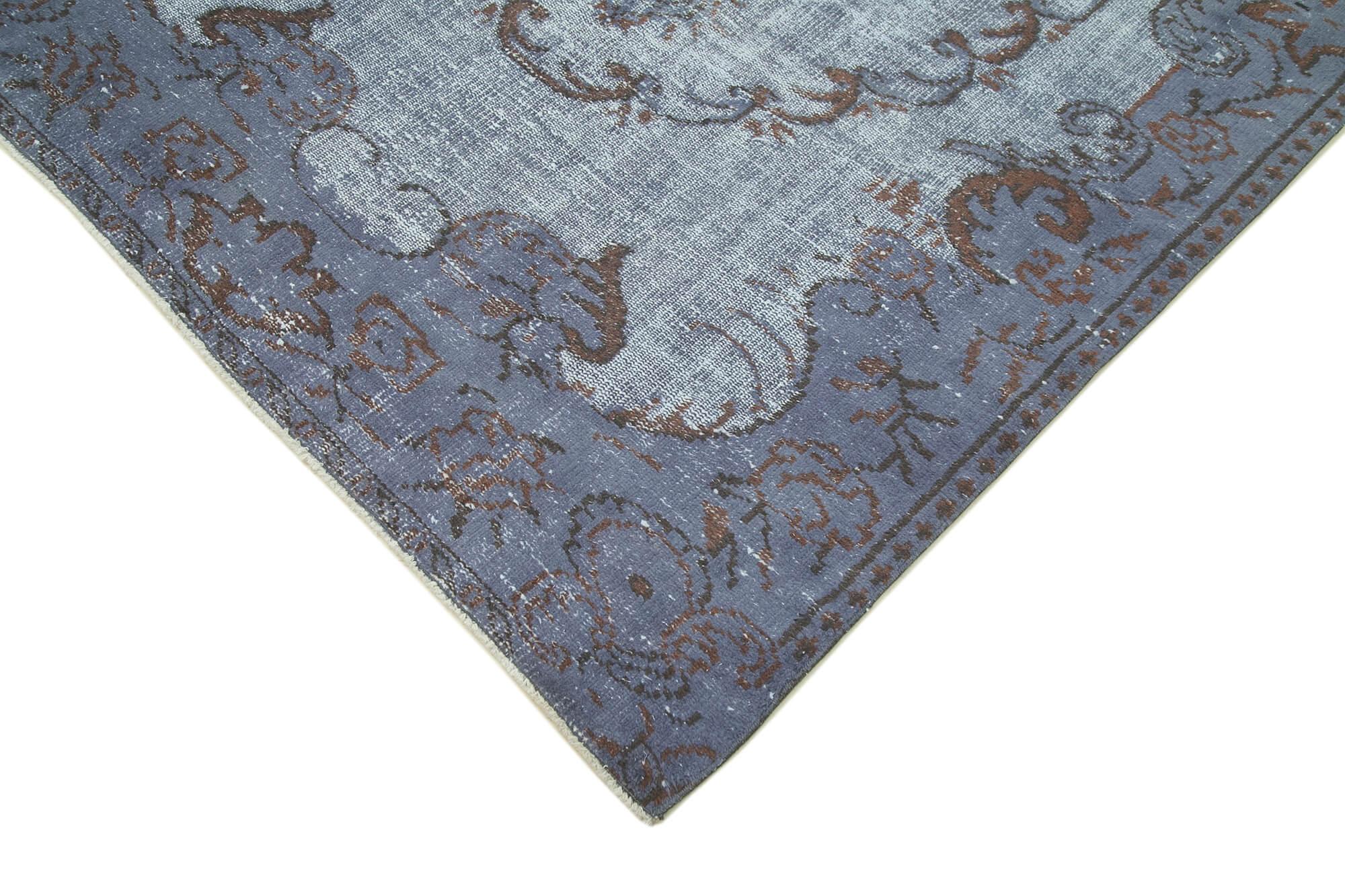 5 x 9 Blue Over Dyed Rug - 1126