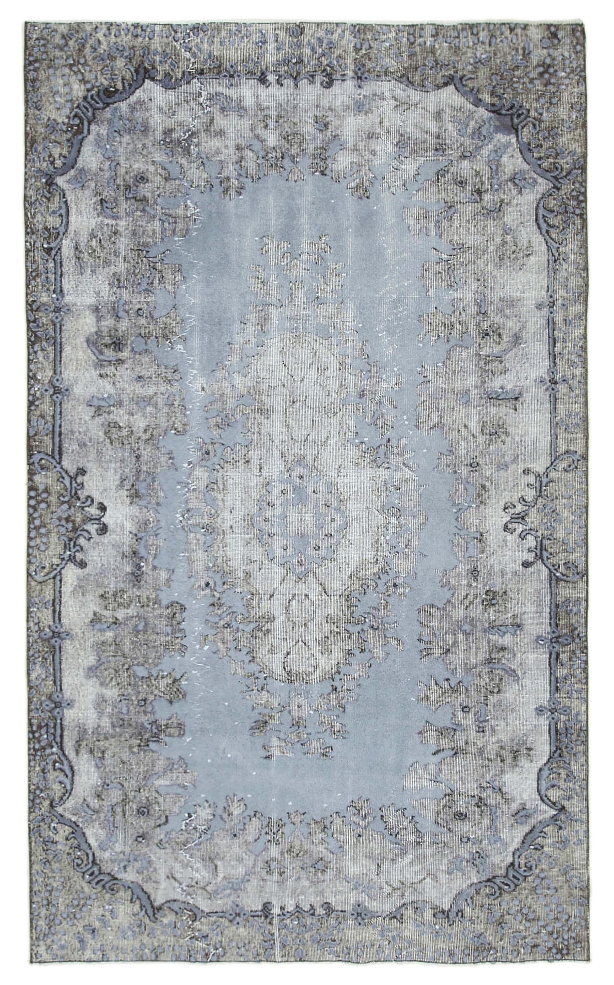 5 x 9 Grey Over Dyed Rug - 1131