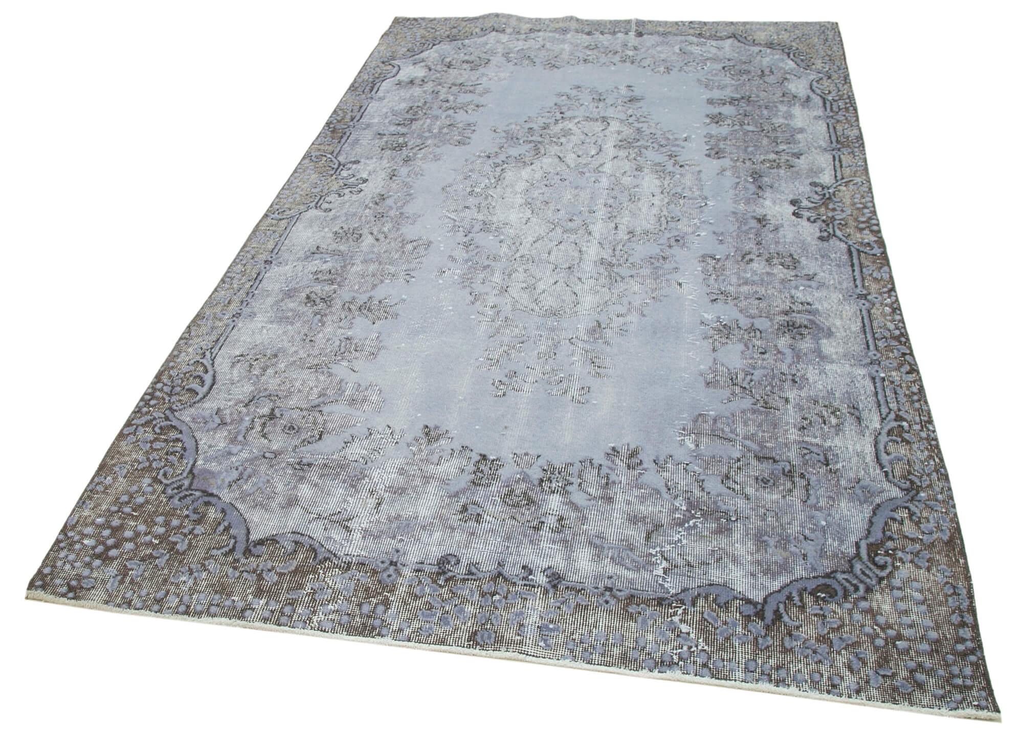 5 x 9 Grey Over Dyed Rug - 1131