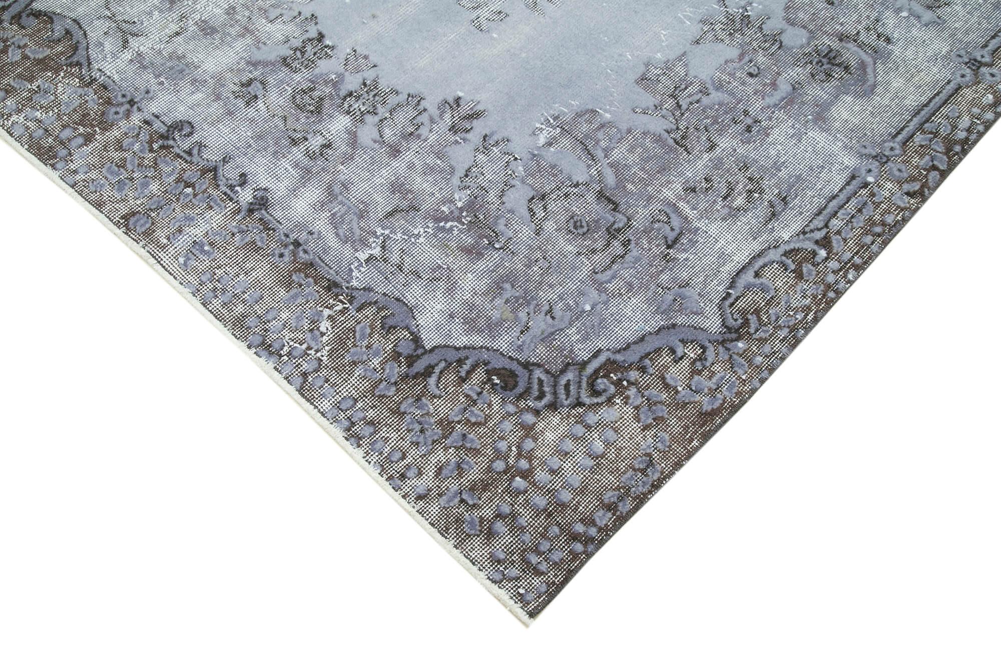 5 x 9 Grey Over Dyed Rug - 1131