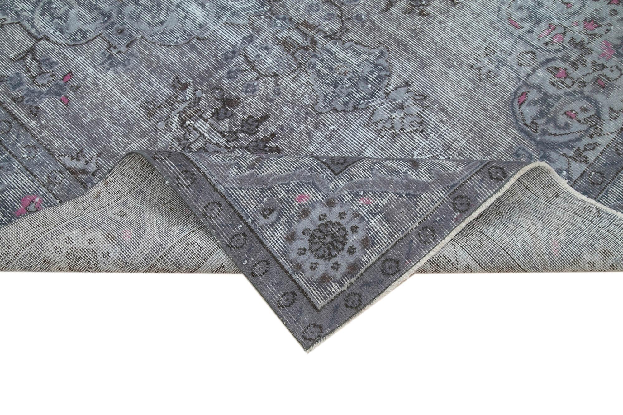 5 x 9 Grey Over Dyed Rug - 1132