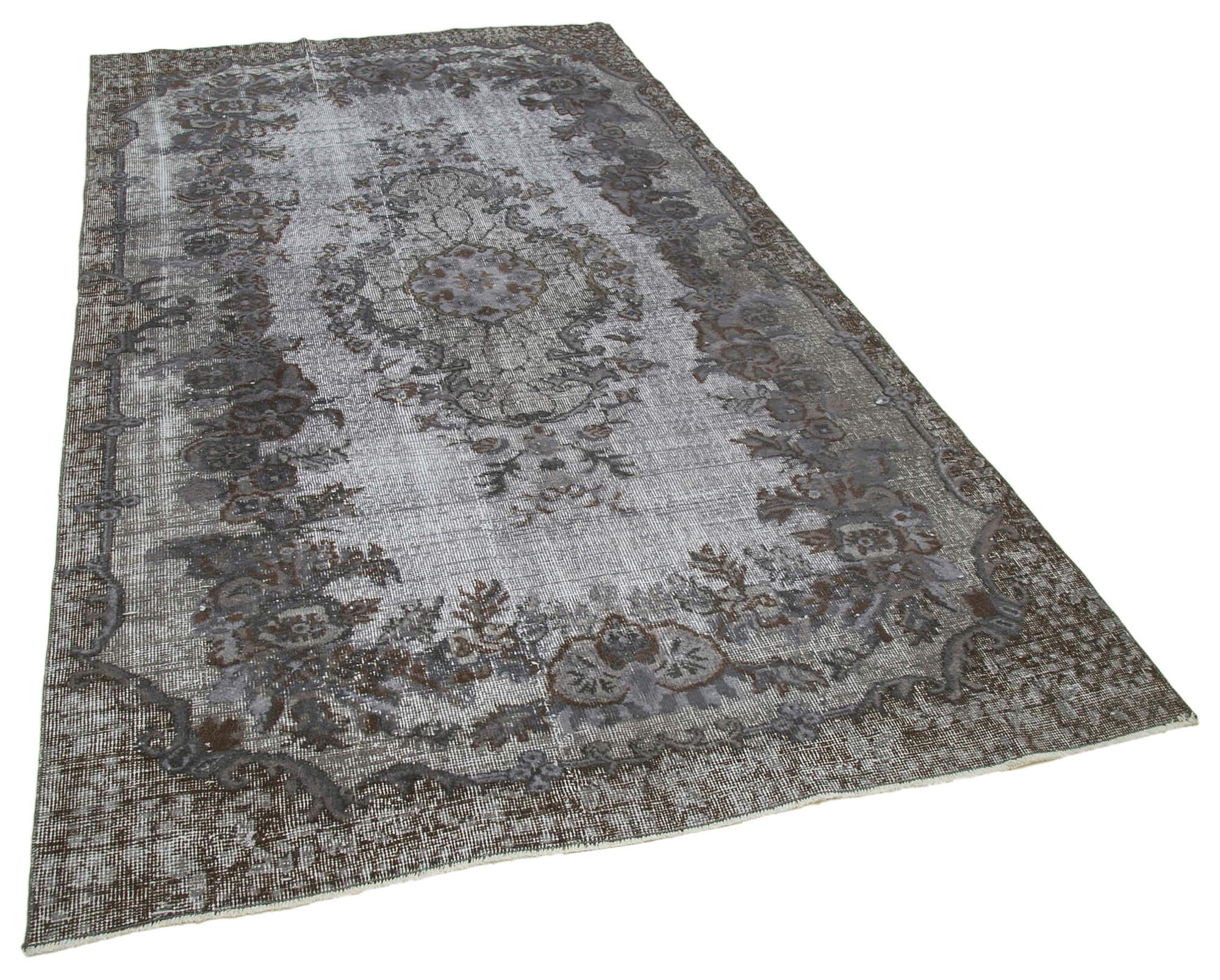 5 x 9 Grey Over Dyed Rug - 1135