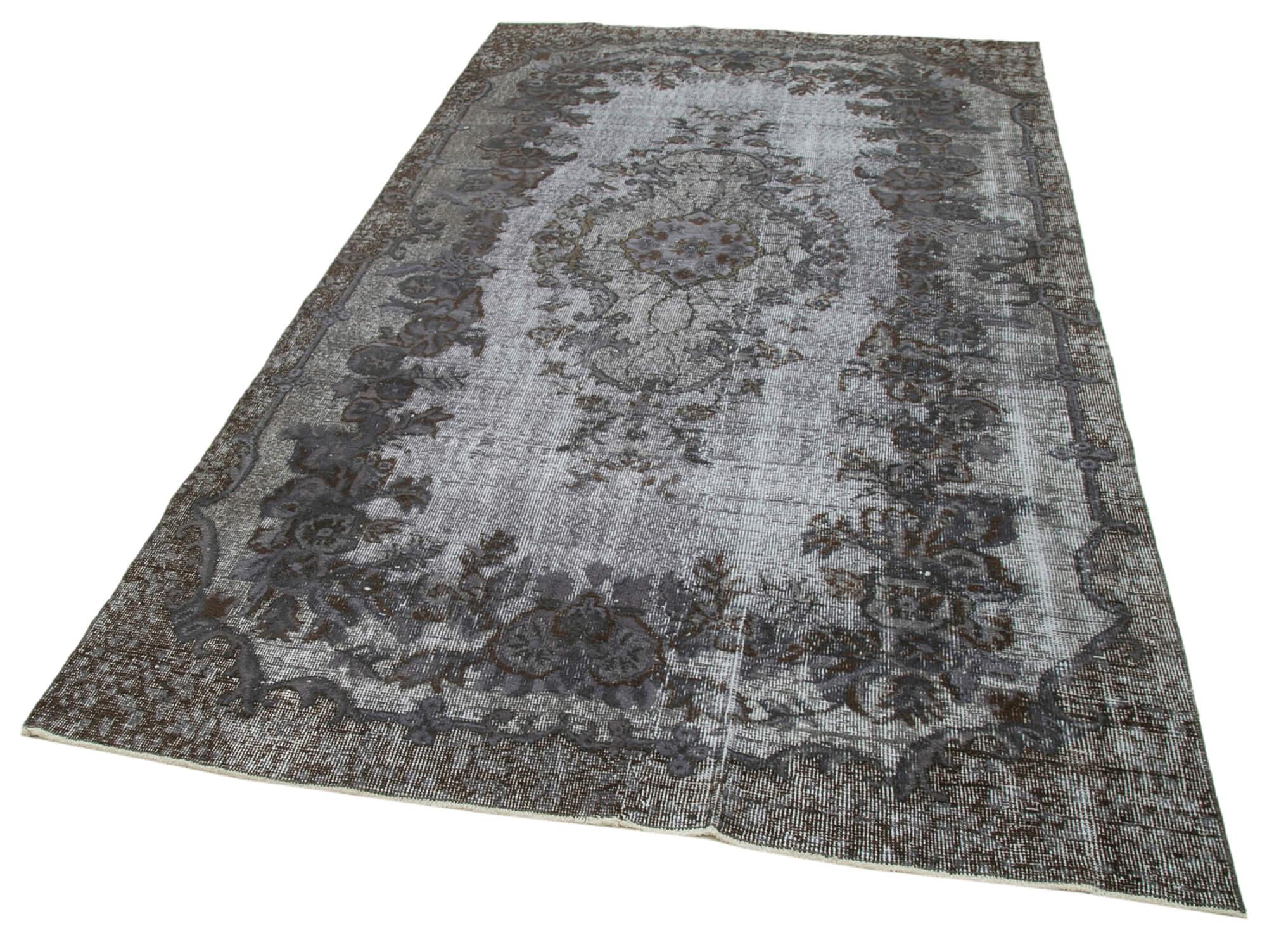 5 x 9 Grey Over Dyed Rug - 1135