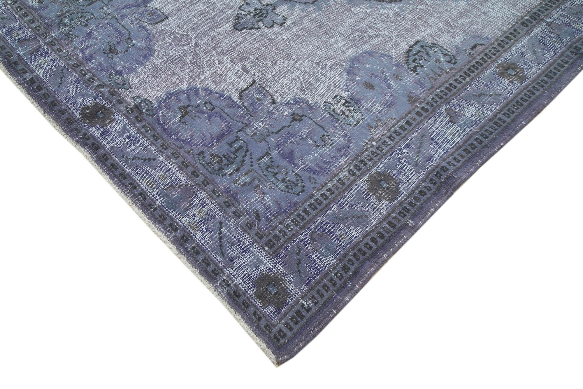 6 x 9 Grey Over Dyed Rug - 1138