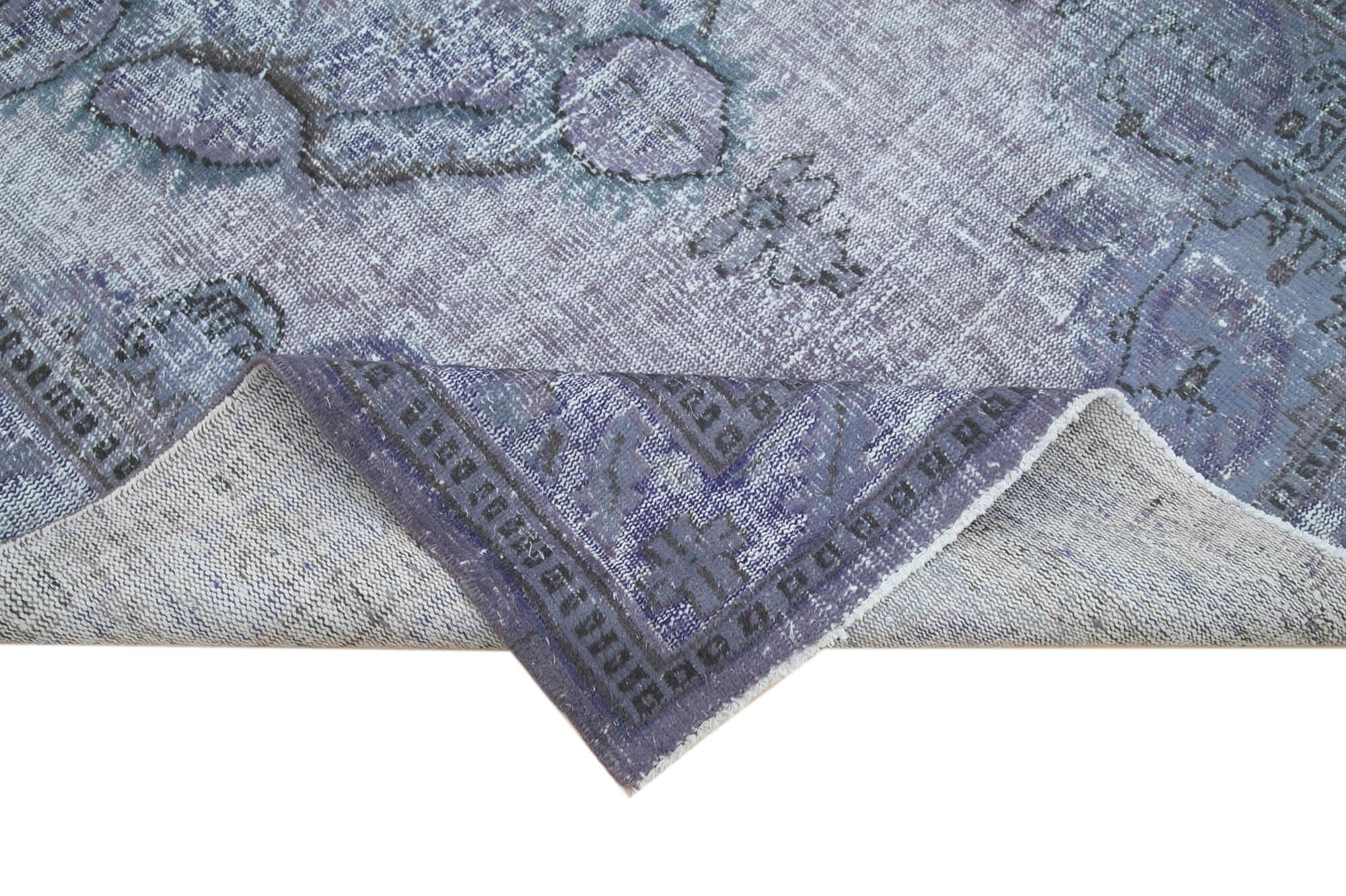 6 x 9 Grey Over Dyed Rug - 1138