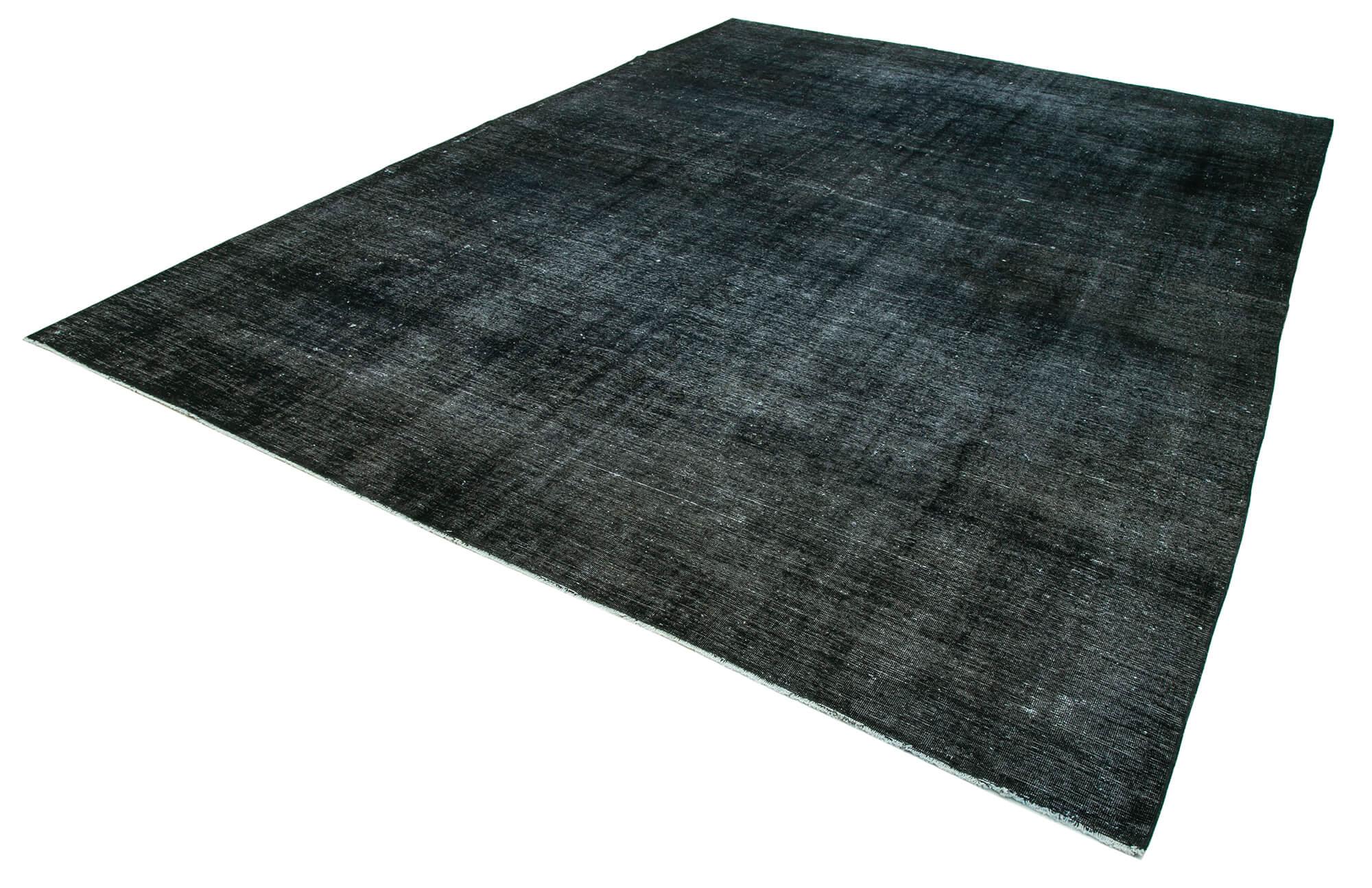 9 x 12 Black Overdyed Large Area Rug - 1152