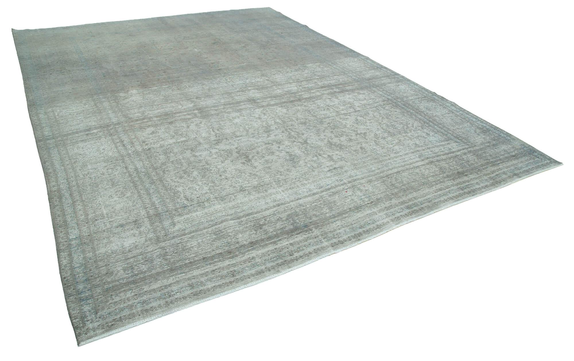 10 x 13 Grey Overdyed Large Area Rug - 1155