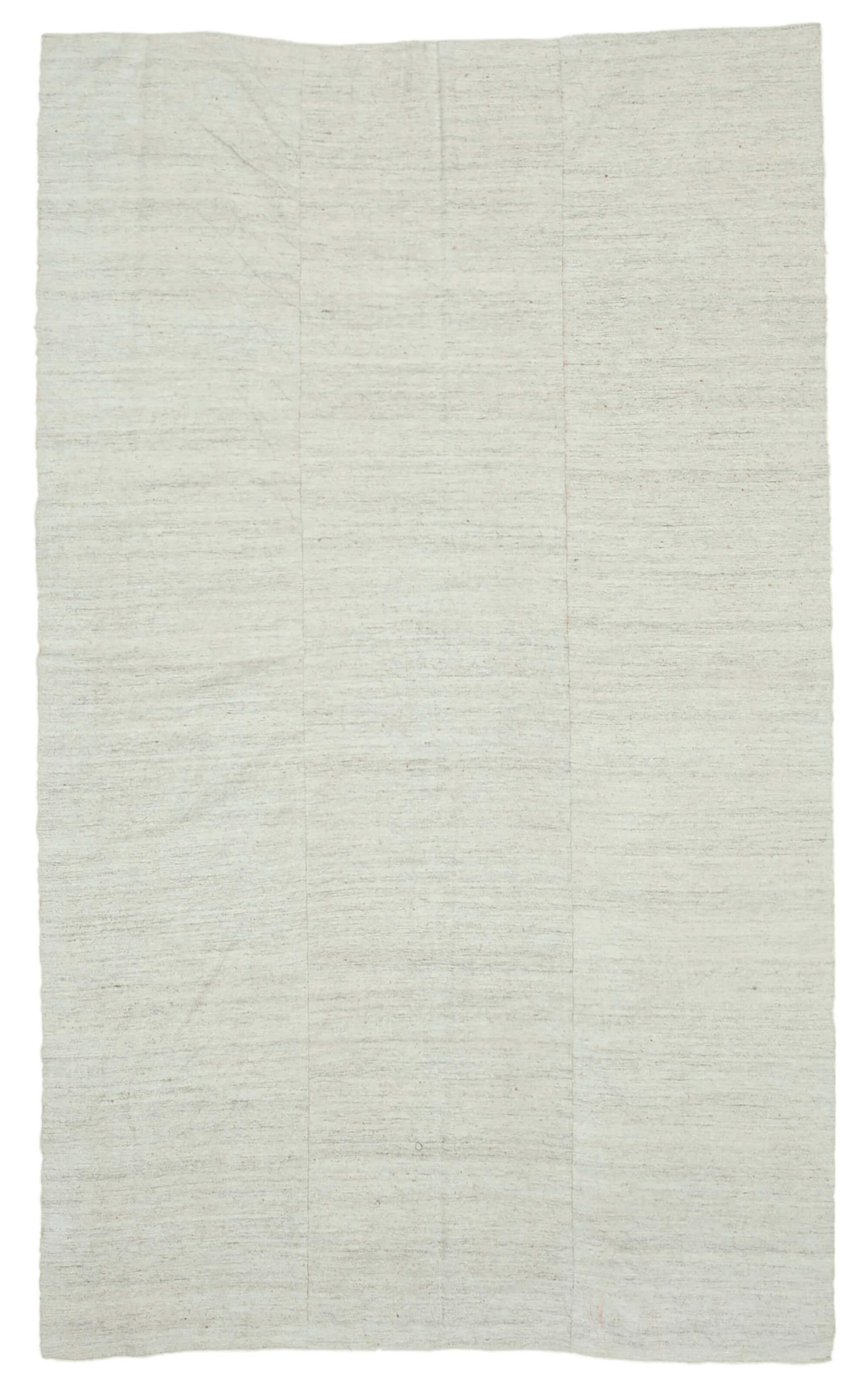 6 x 11 White Vintage Kilim Rug - 1286