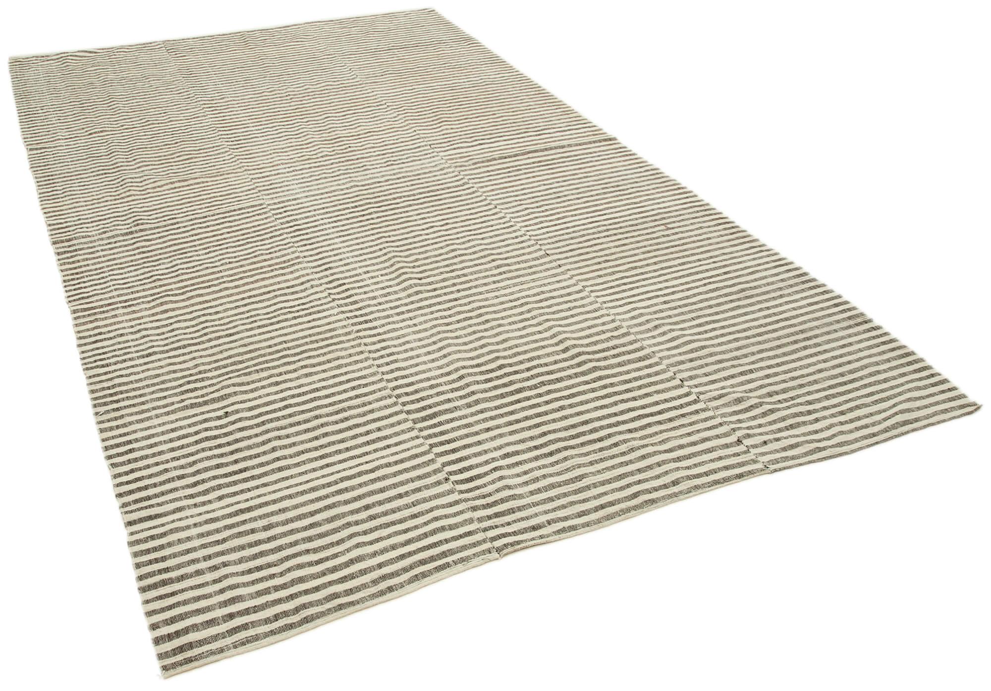 6 x 10 Beige Vintage Kilim Rug - 1297