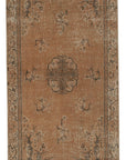 4 x 7 Brown Overdyed Rug - 1481