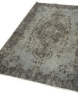 4 x 7 Grey Overdyed Rug - 1482