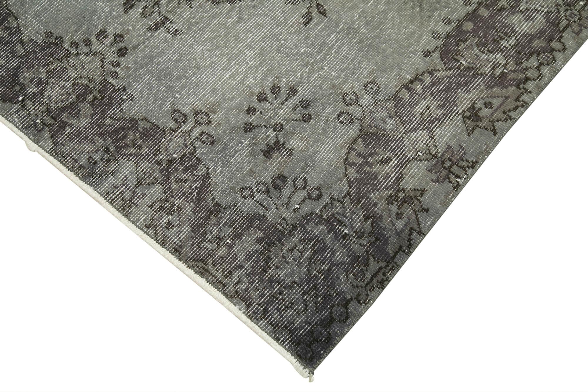 4 x 7 Grey Overdyed Rug - 1482