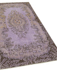 4 x 8 Brown Overdyed Rug - 1483