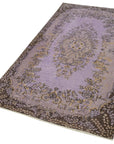 4 x 8 Brown Overdyed Rug - 1483