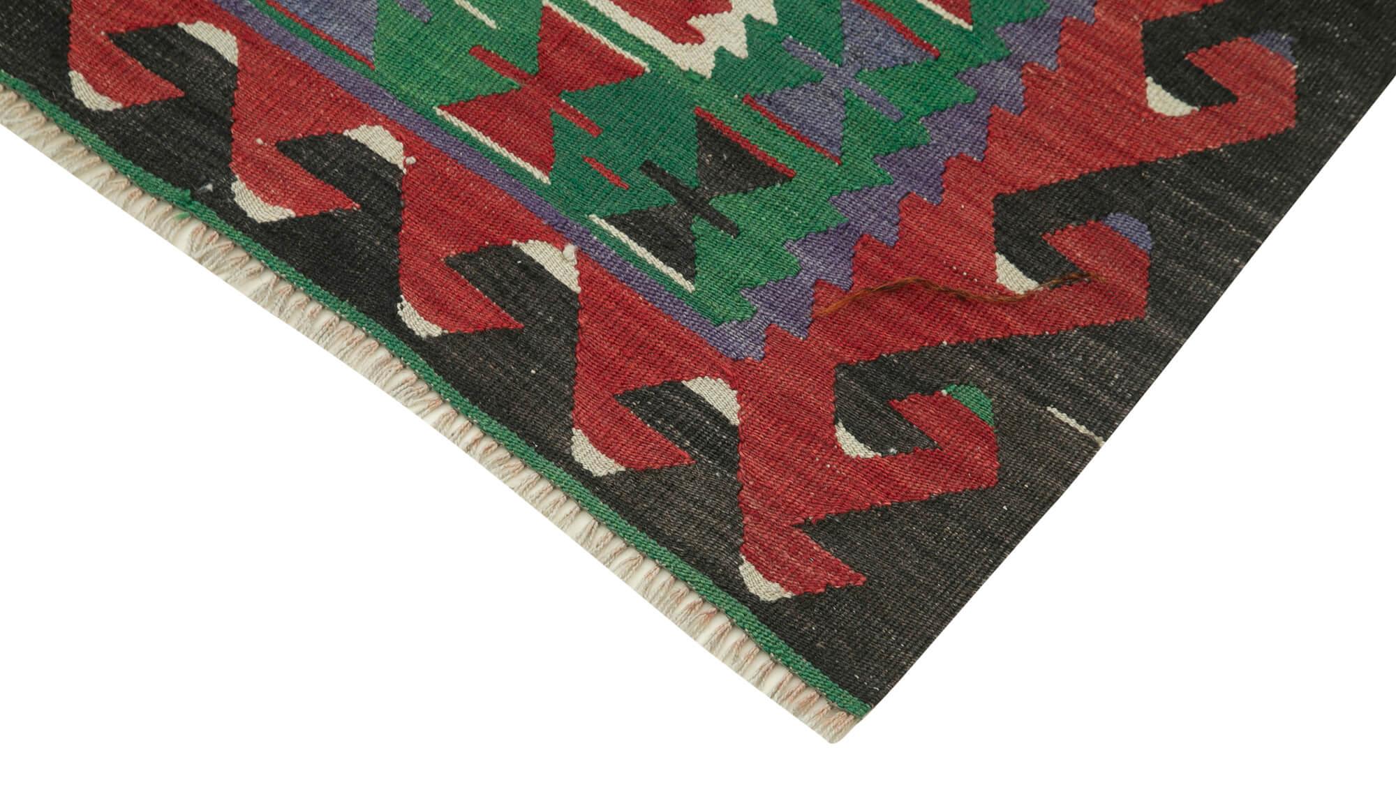 3 x 4 Red Oriental Kilim Rug - 1488