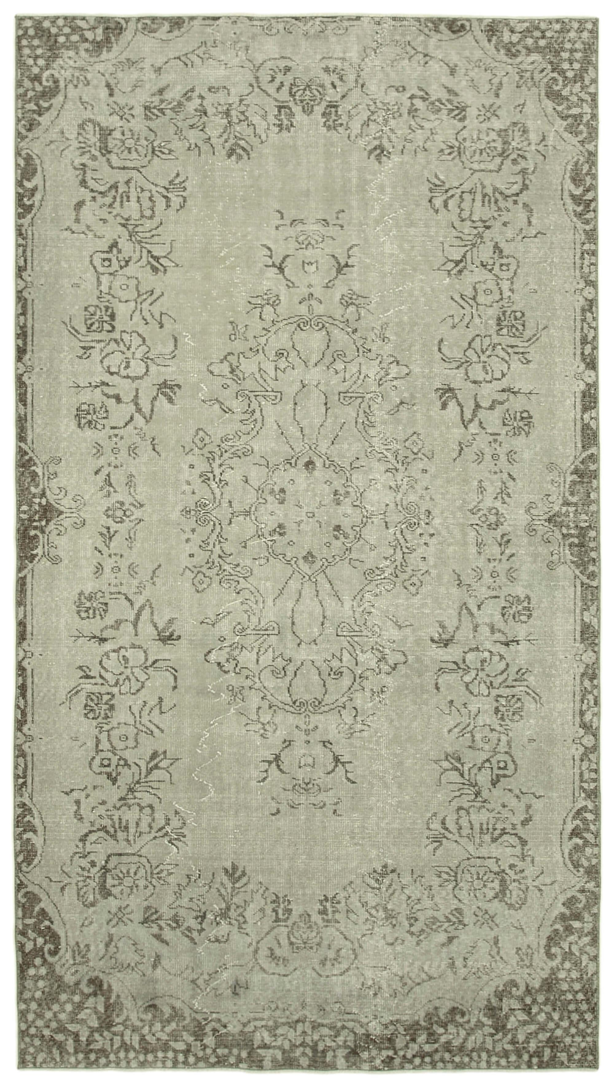 5 x 9 Grey Overdyed Rug - 1660