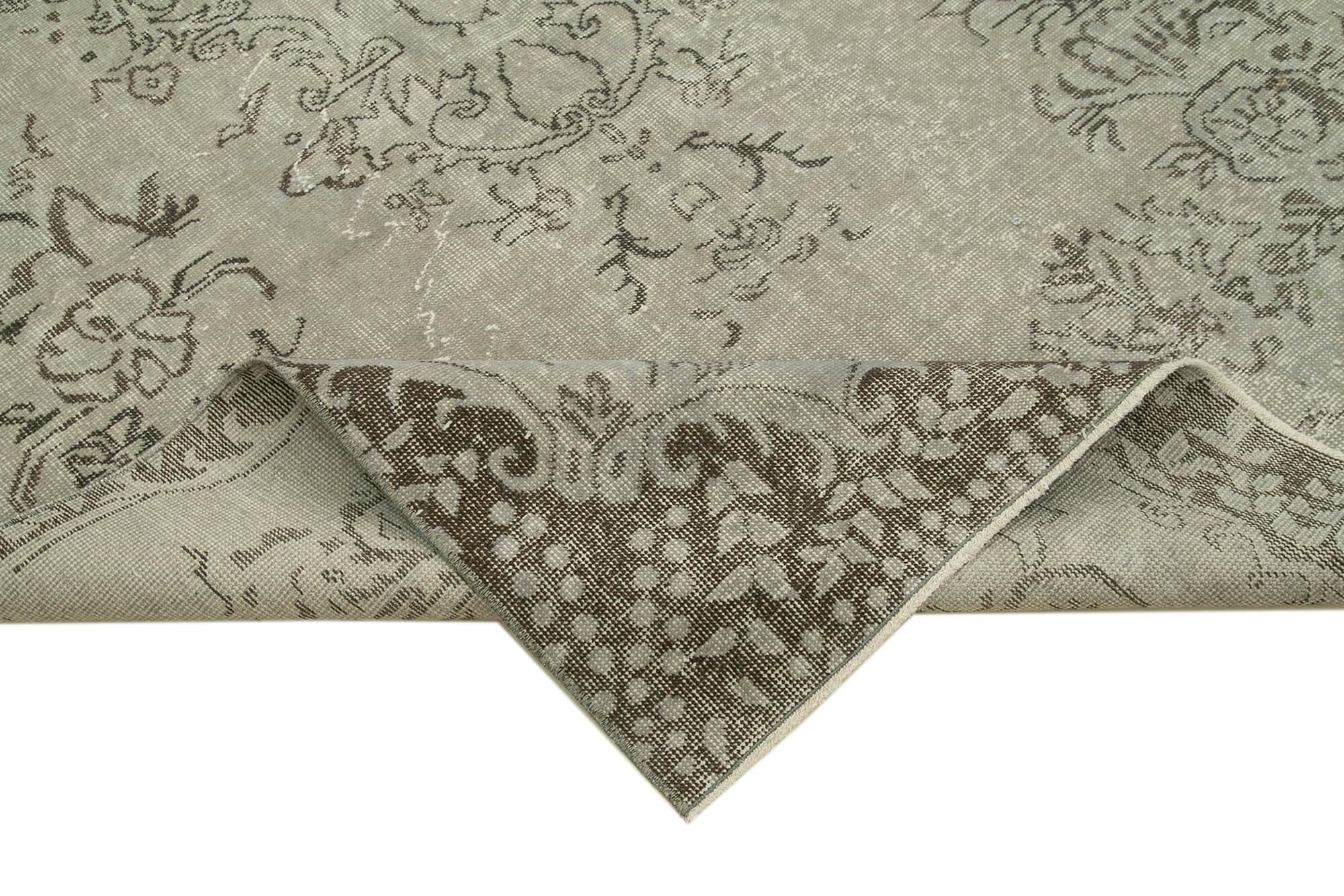 5 x 9 Grey Overdyed Rug - 1660