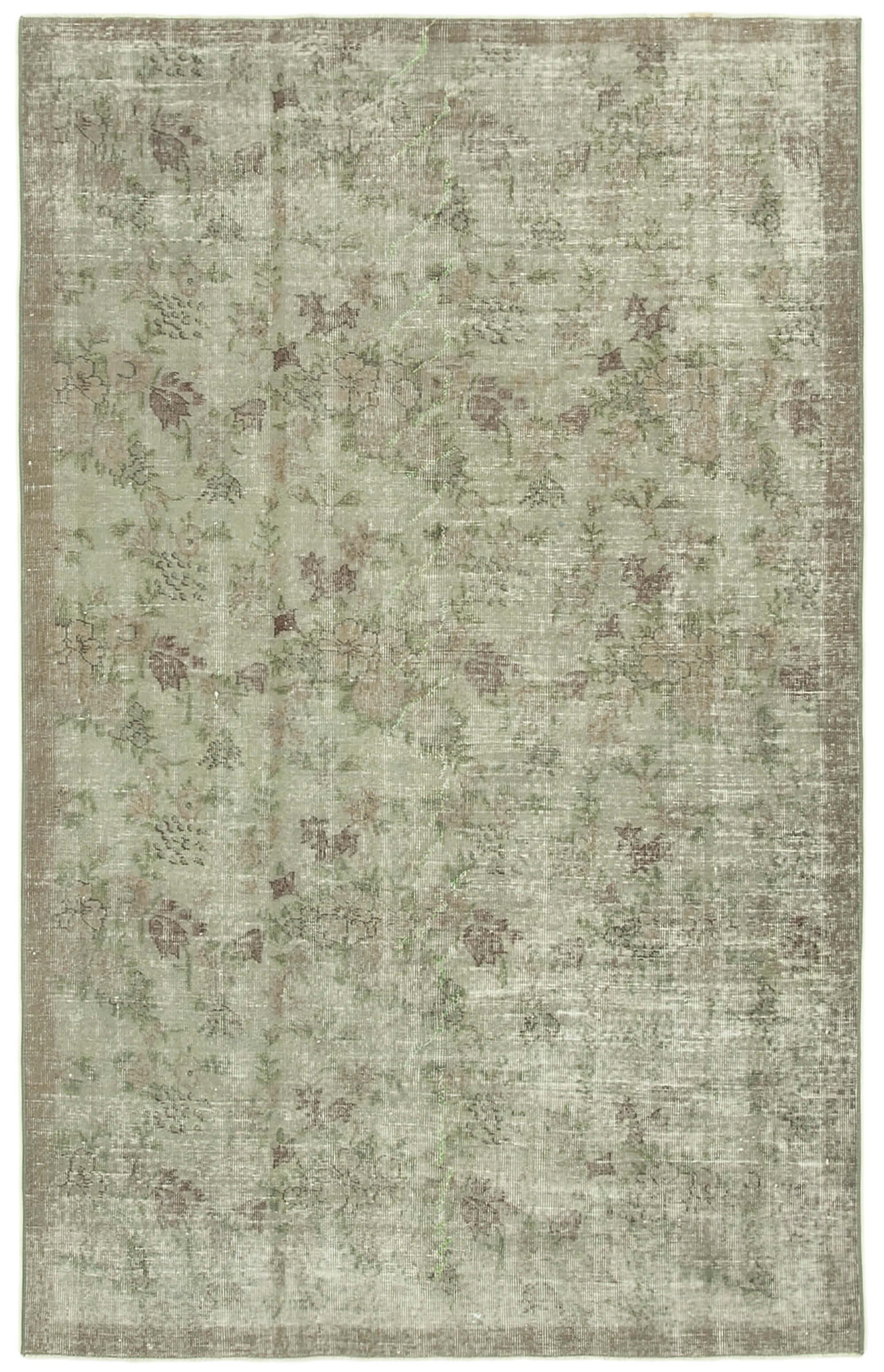 5 x 8 Grey Overdyed Rug - 1665