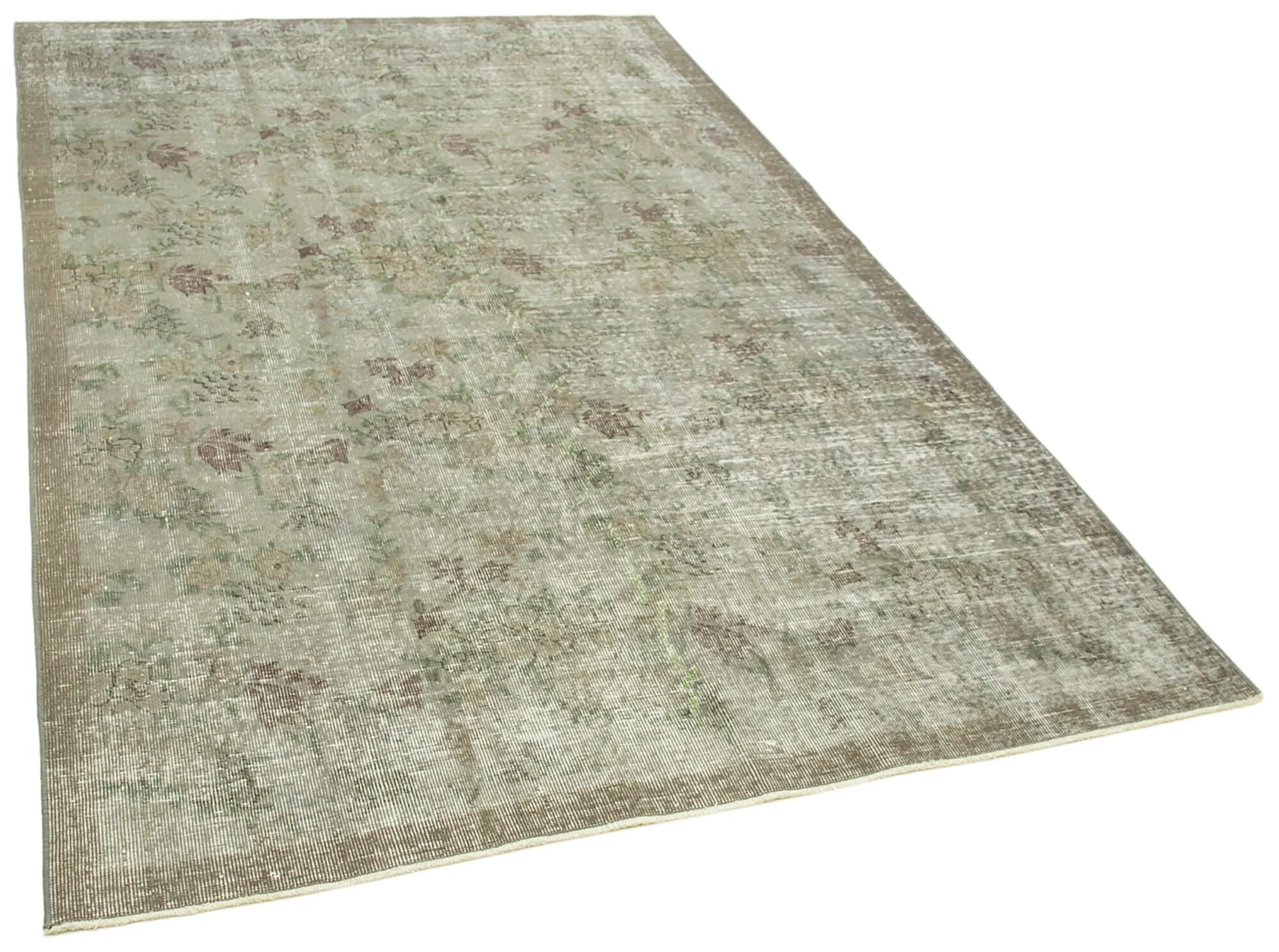 5 x 8 Grey Overdyed Rug - 1665