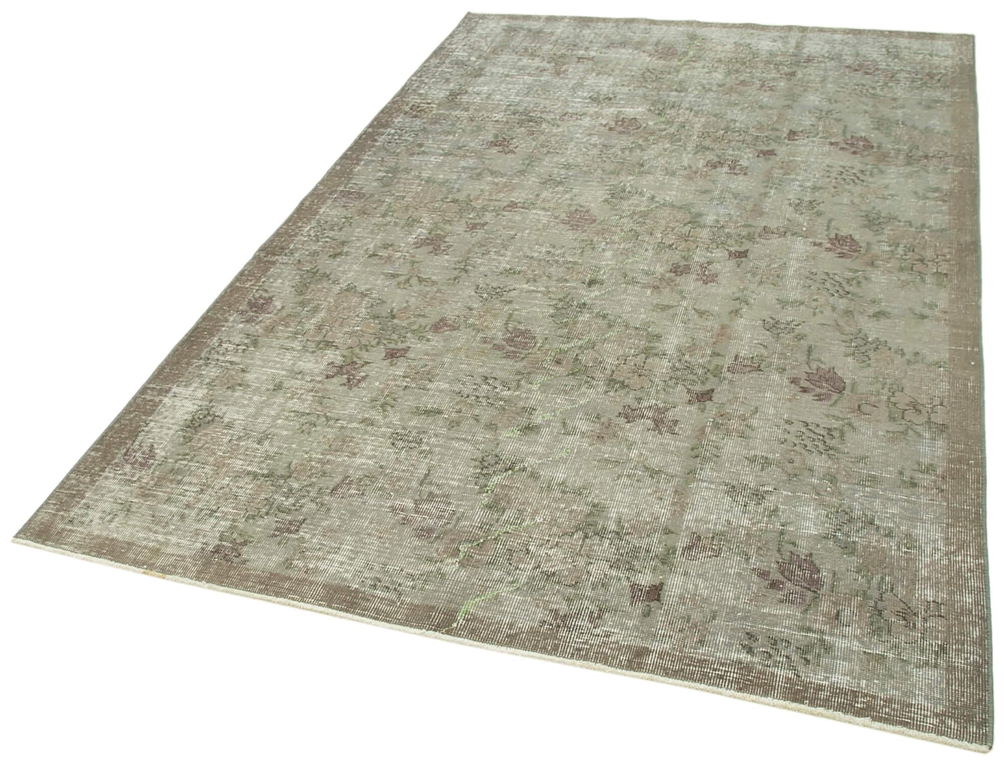 5 x 8 Grey Overdyed Rug - 1665