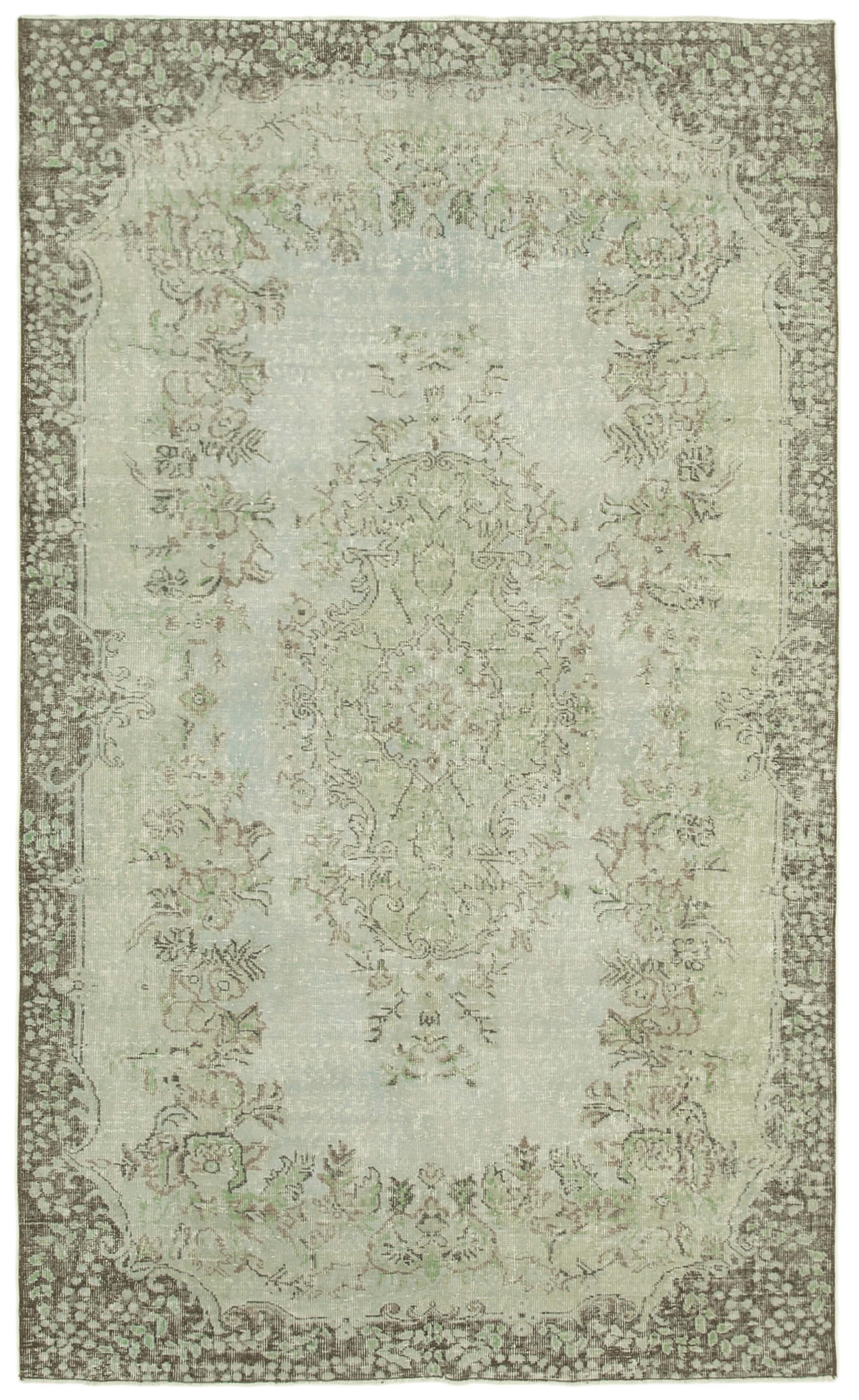 6 x 9 Grey Overdyed Rug - 1667