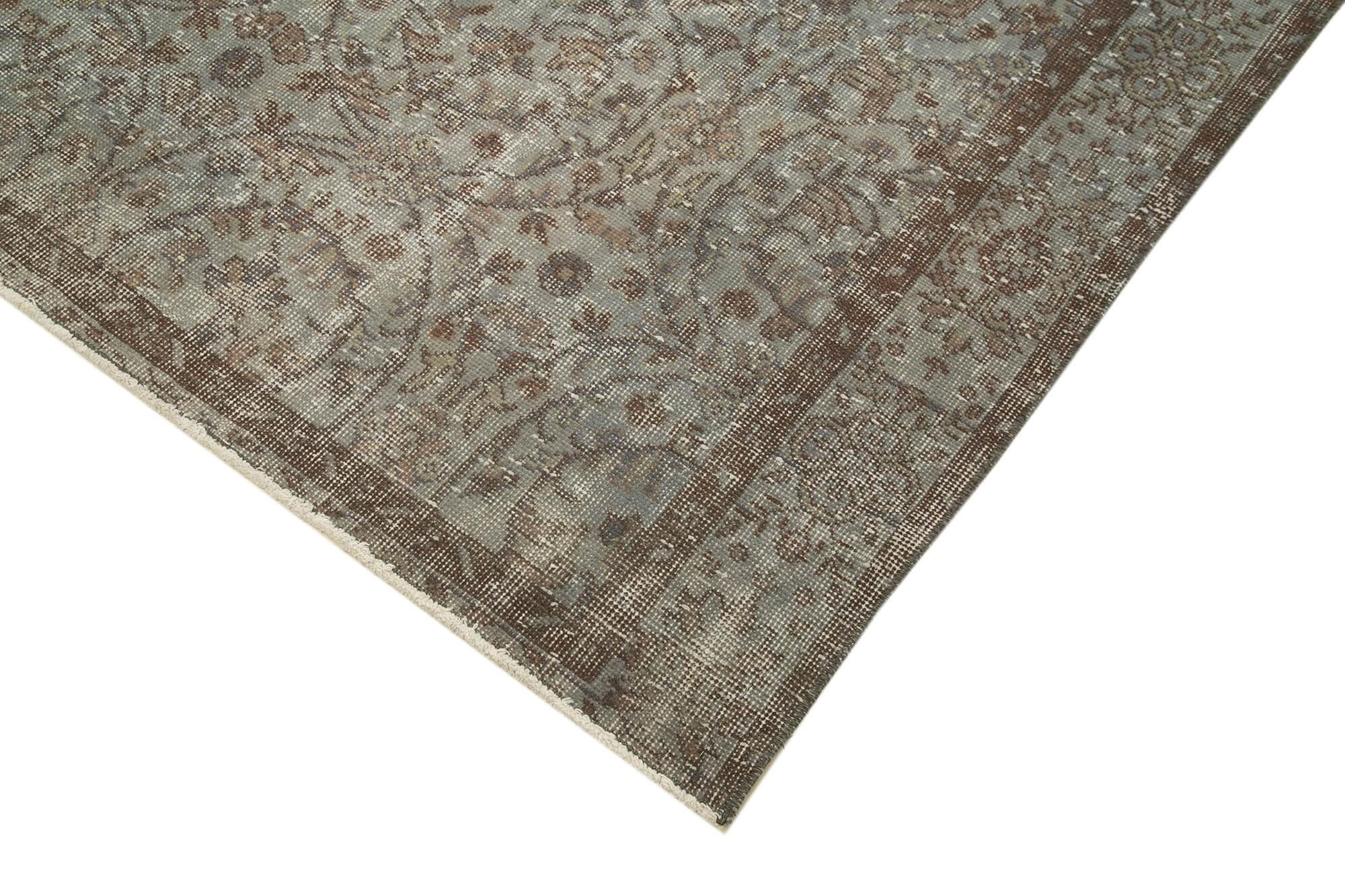 5 x 8 Grey Overdyed Rug - 1668