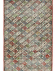 4 x 8 Beige Bohemian Rug  - 1670