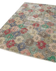 6 x 9 Beige Bohemian Rug  - 1675