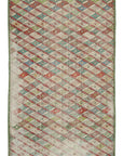 5 x 9 Beige Bohemian Rug  - 1678