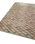 5 x 9 Beige Bohemian Rug  - 1678